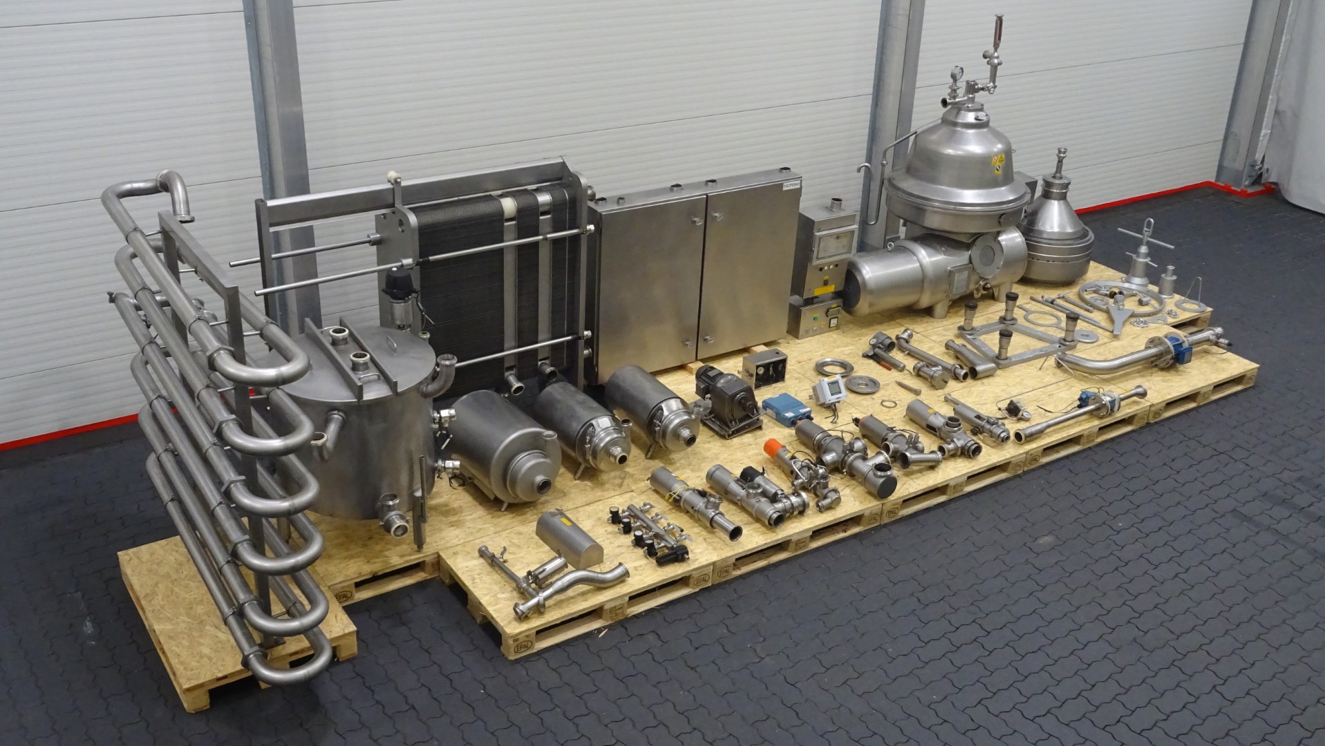 Used Pasteurization line - APV - GEA Westfalia / N35 - MSA 200-01-076