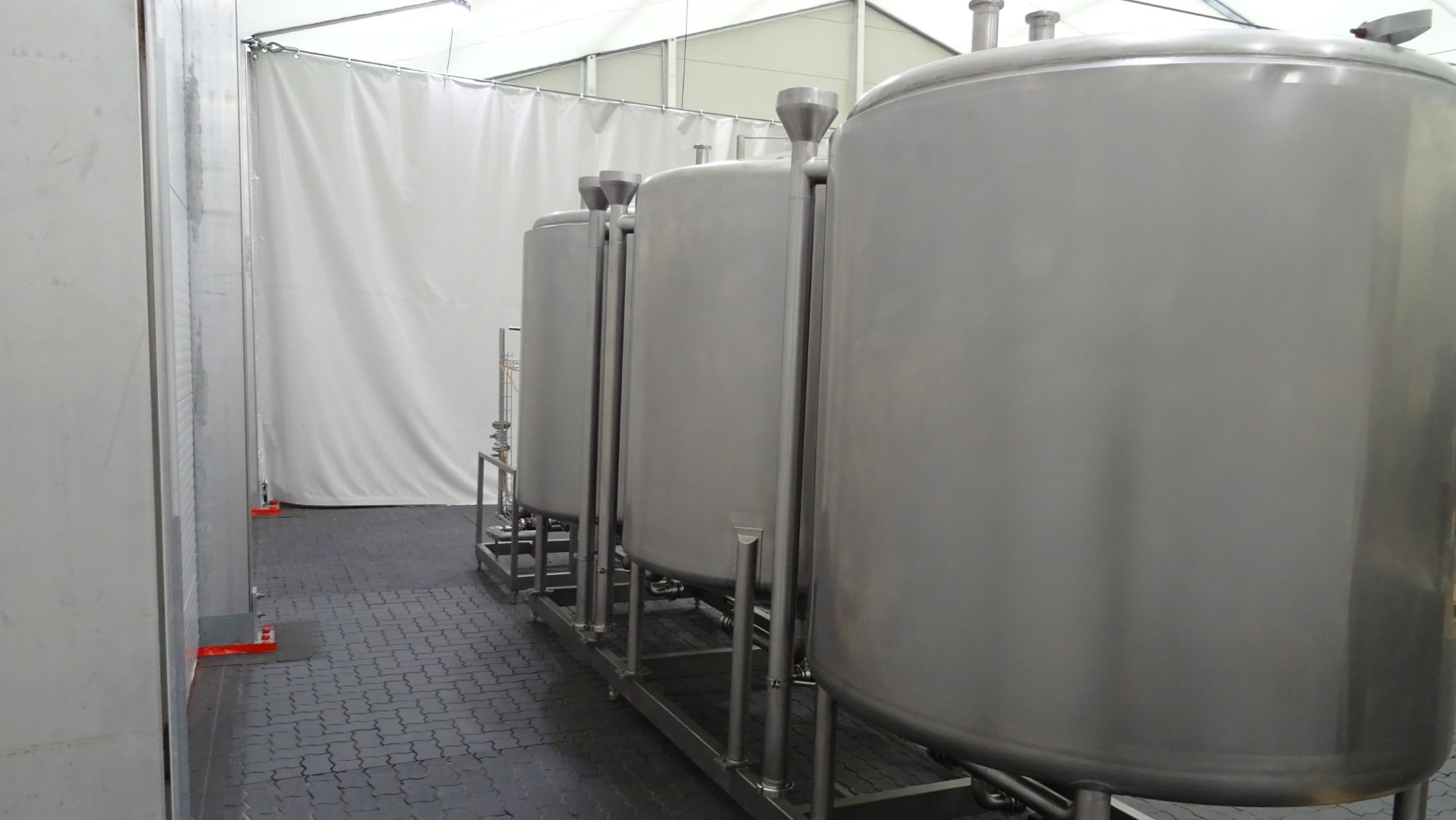 Used Complete 2-Lane CIP Unit with 3 Tanks - Obram WAB - 30/2