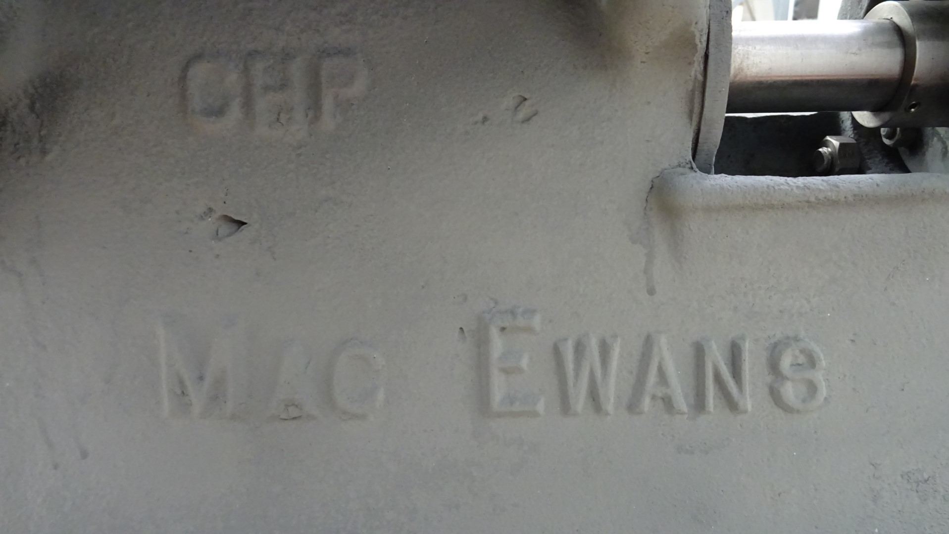 Used Sanitary Centrifugal pump - Mac Ewans CHP