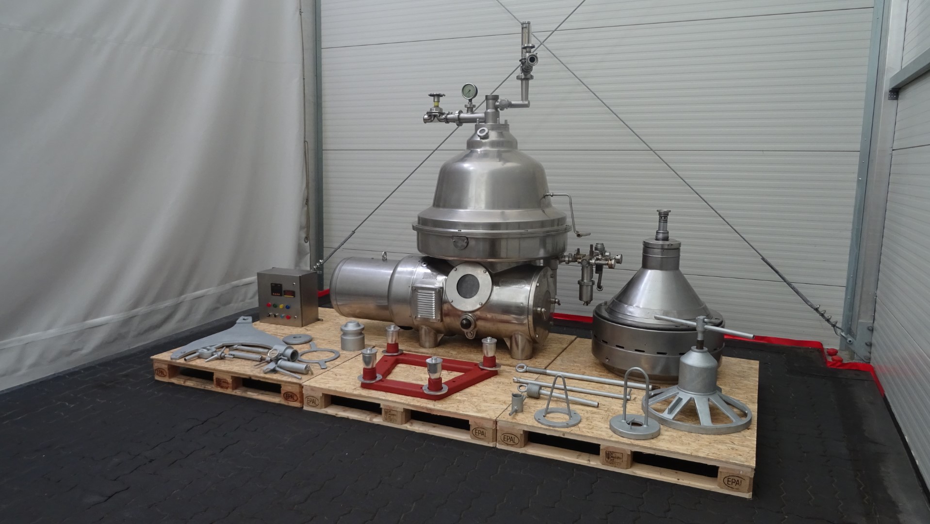 Used Cream Separator GEA Westfalia MSD 250-01-076