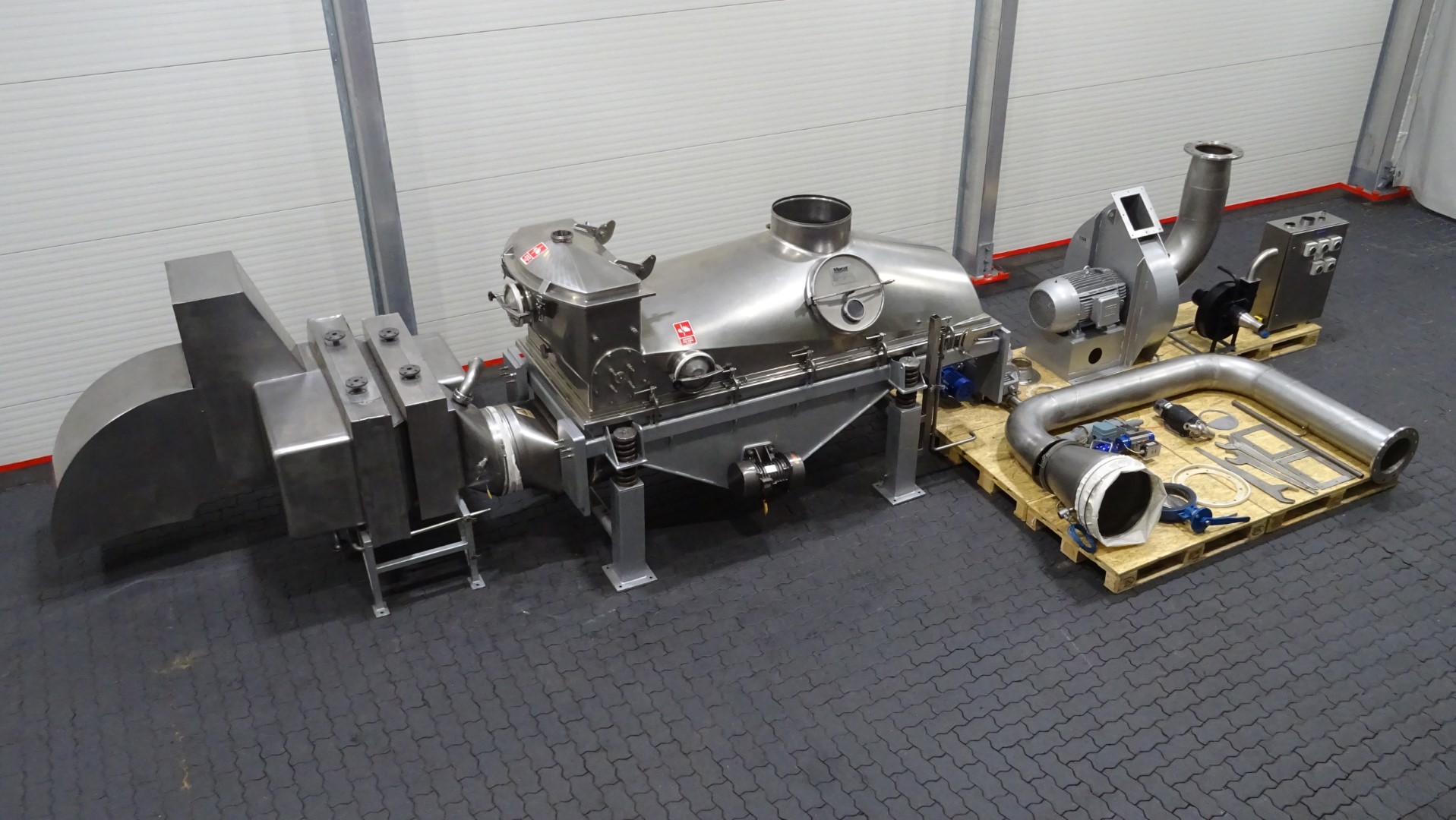 Used Mercer A.P.S. - Fluidbed Dryer