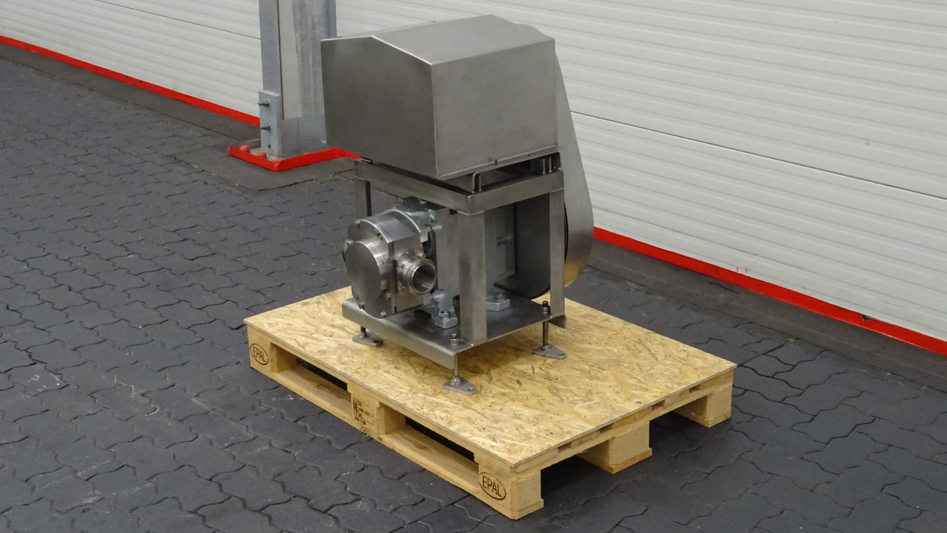 Used Rotary positive displacement pump / Lobe pump - ITT Jabsco Pureflo Lobe 24250-4310