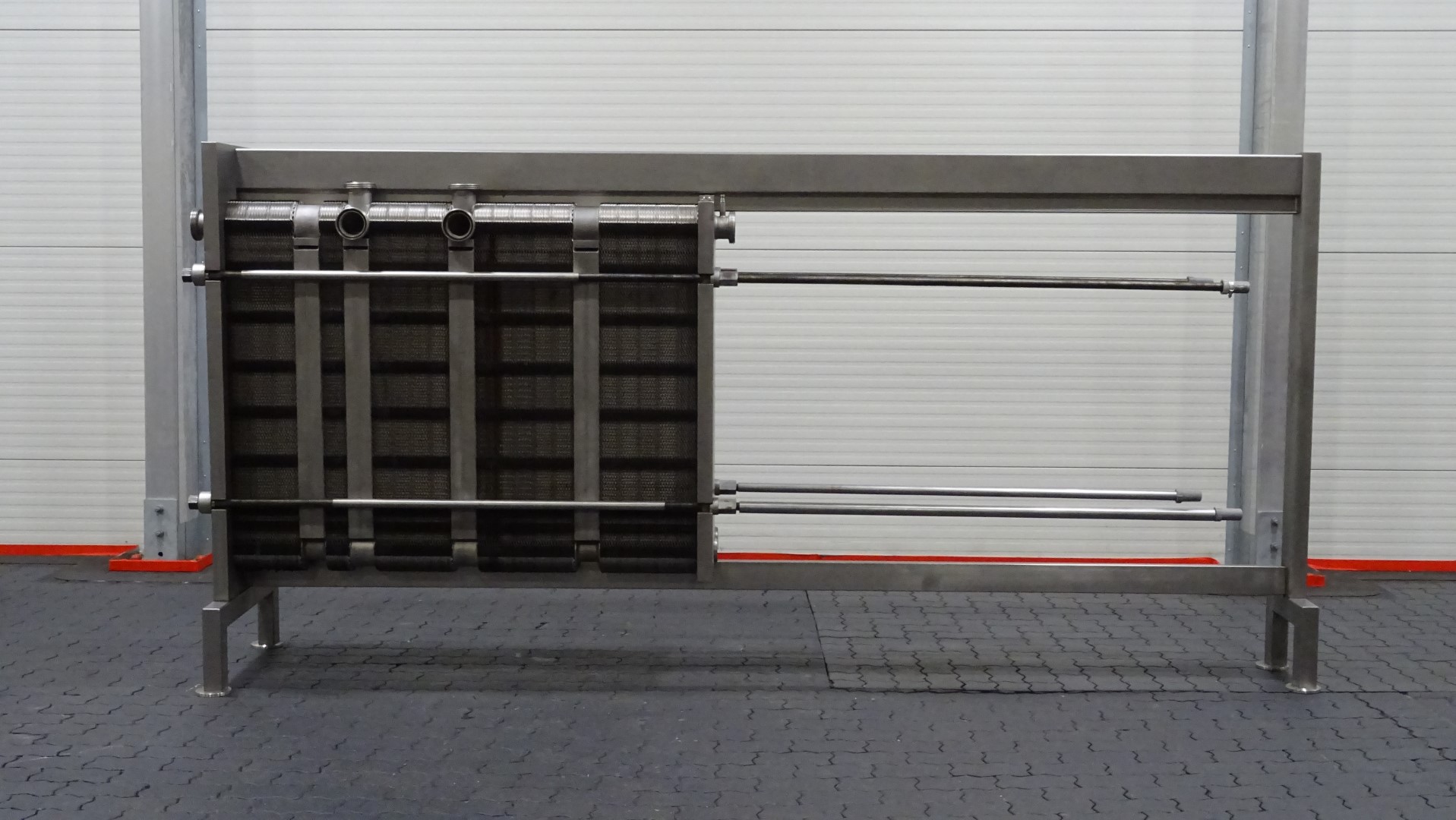 Used Milk Pasteuriser / Plate Heat Exchanger / PHE Alfa Laval Clip 8-RM