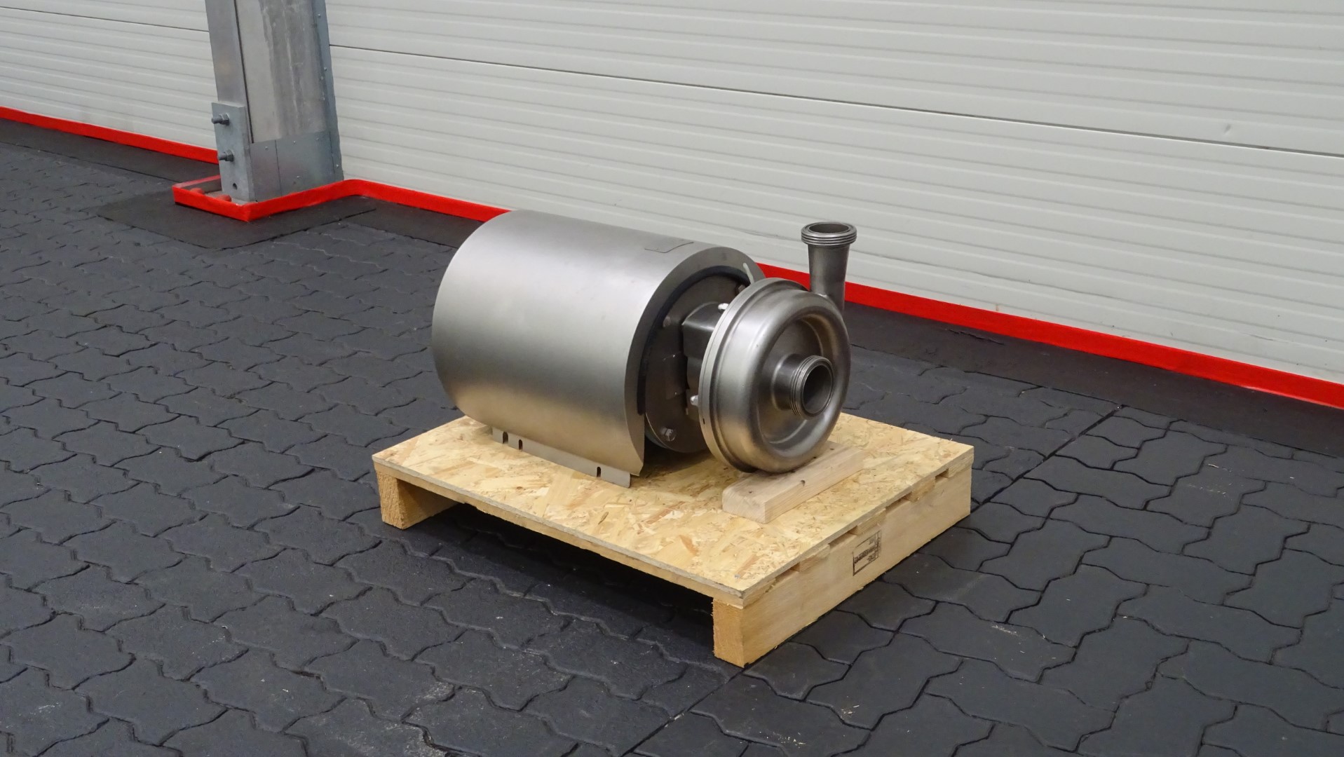 Used Sanitary Centrifugal Pump Alfa Laval LKH-25/180 DMS 7,5 kW