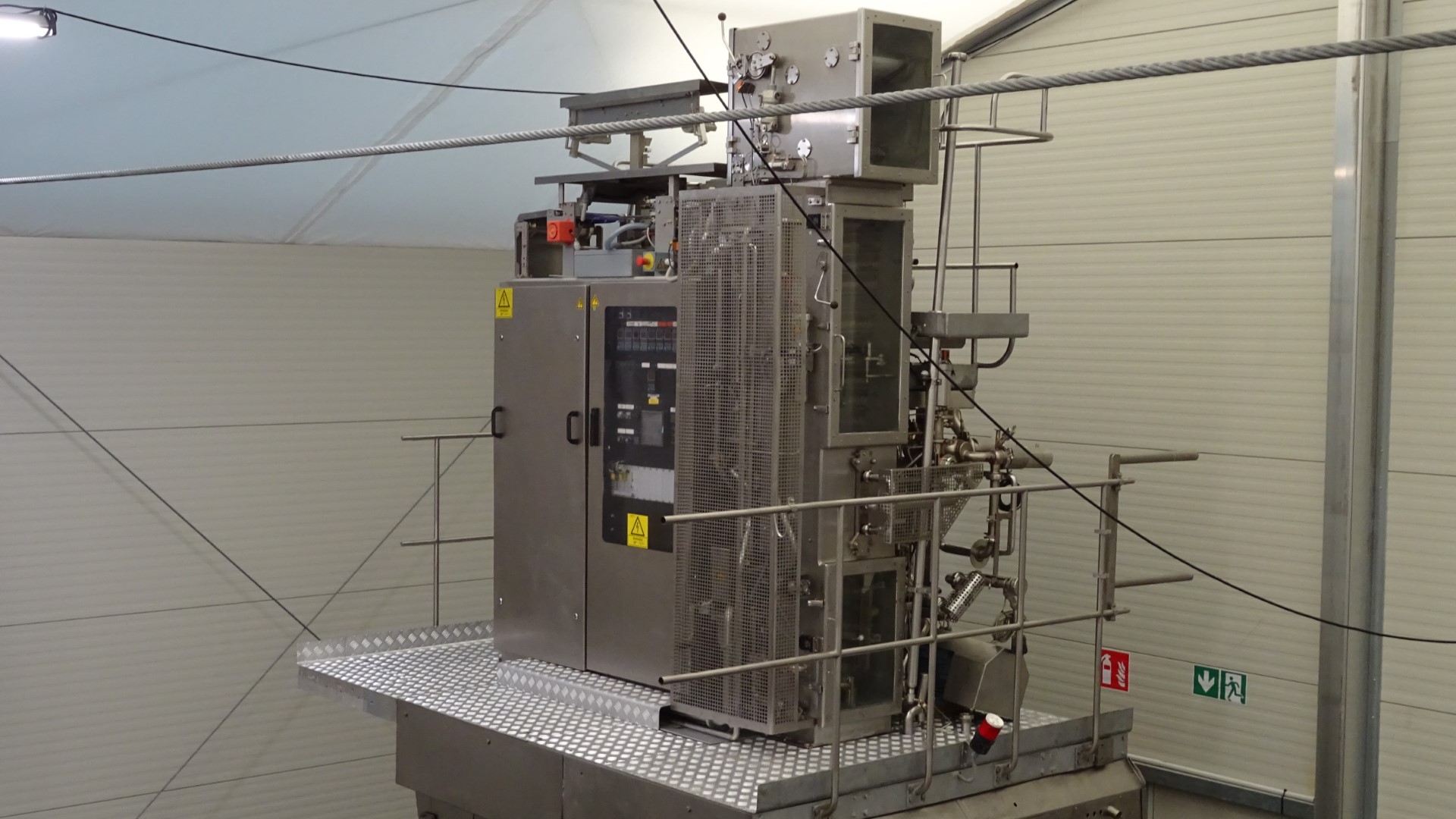 Used Aseptic Carton Filler - Tetra Pak TBA/8 - 110 V - 1.000 ml SQ