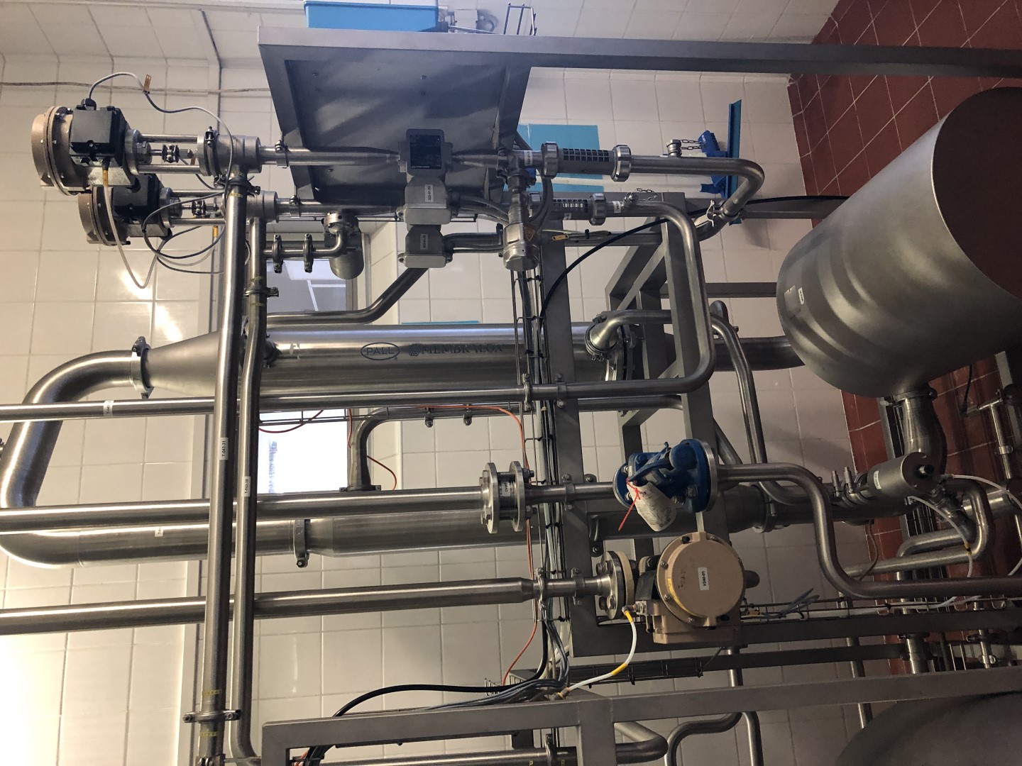 Used Micro Filtration Unit (MF) Tetra Pak Tetra Allcross MB 1x M74 / 1x M19 + Cream Pasteurizer C6-SR