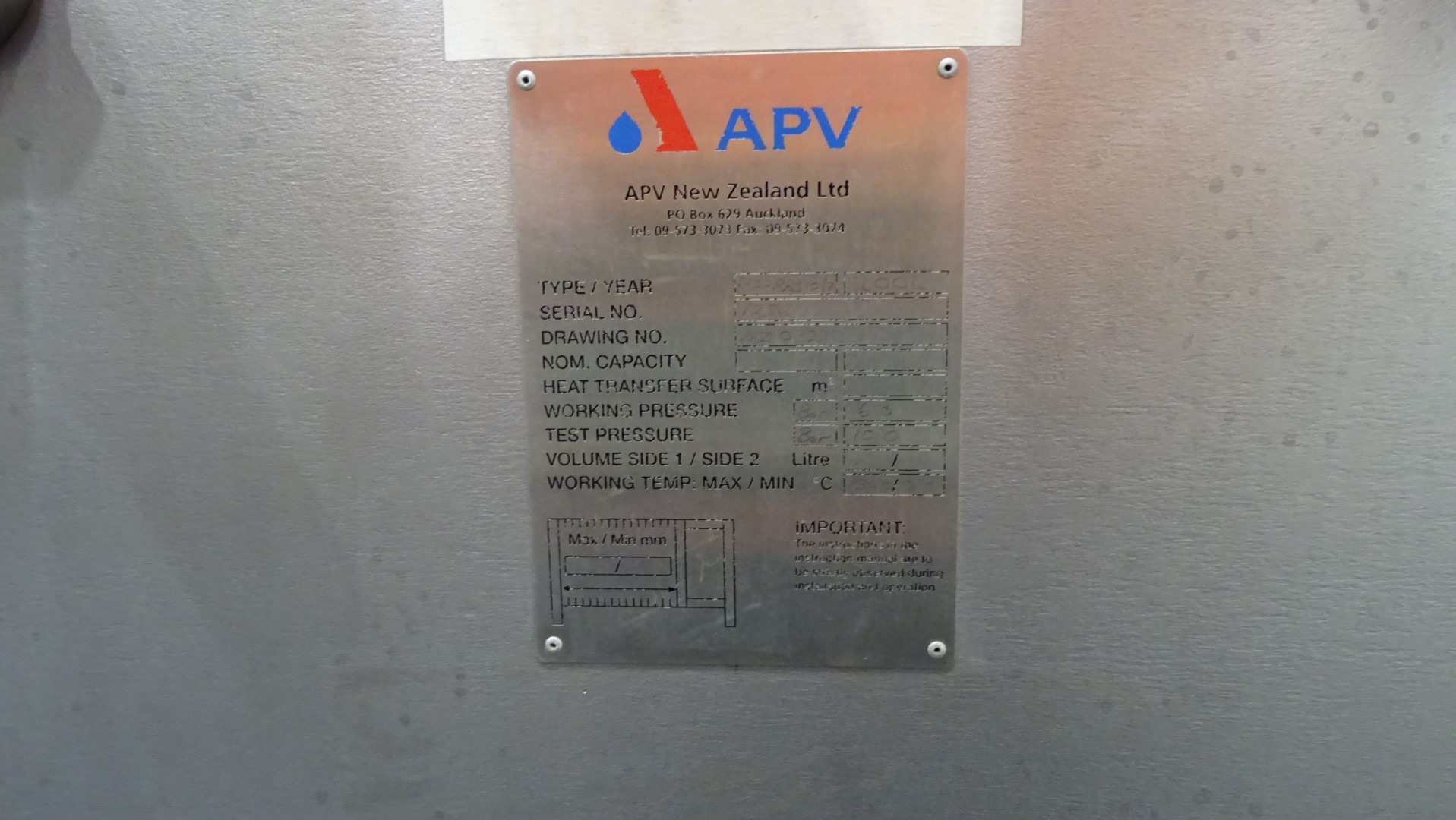 Used Pasteurization line 02 - 25.000 ltr/h - GEA Westfalia and APV