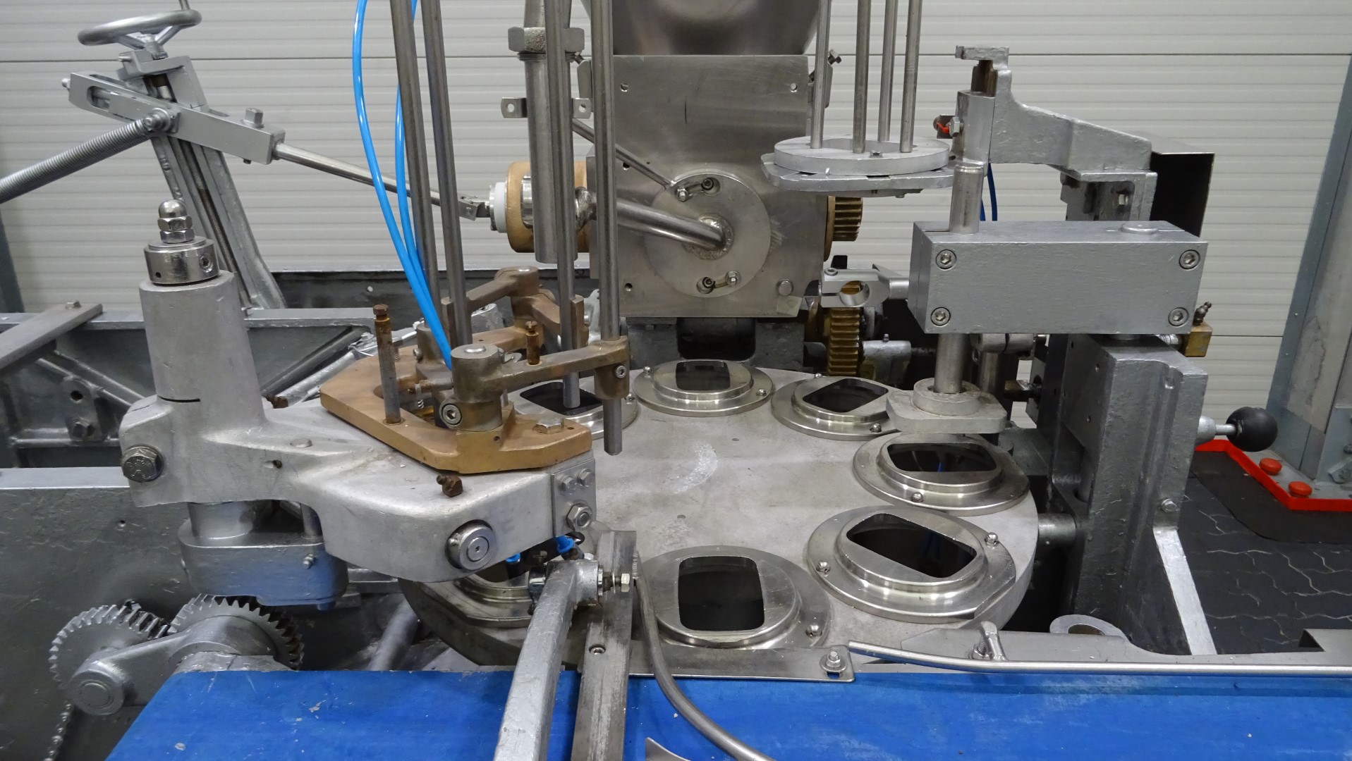 Used Cup filling + lidding machine for Butter Benhil Copparapid 8205