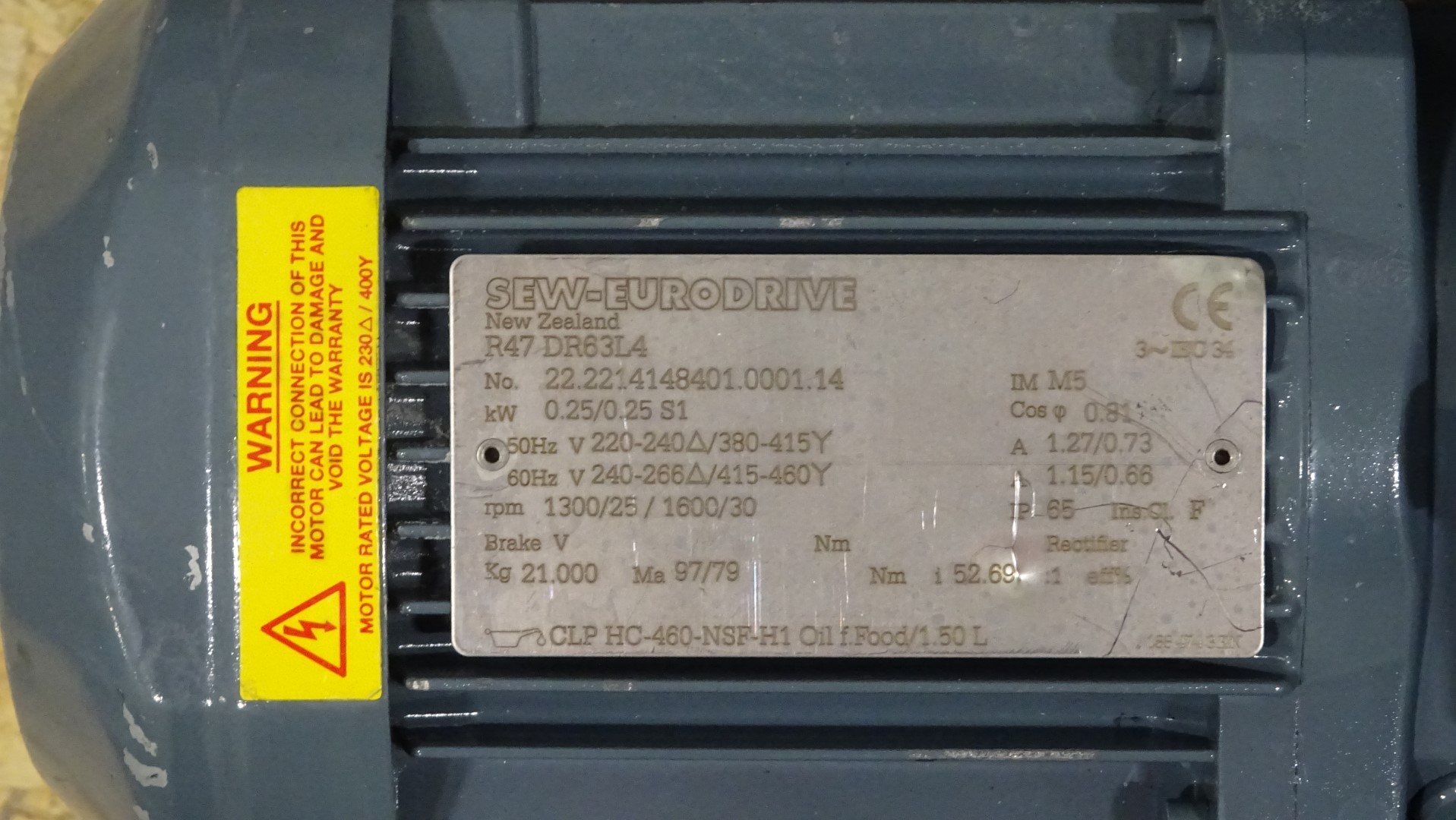 Used Sanitary Rotary Valve - GEA Nu-Con CV 375 C