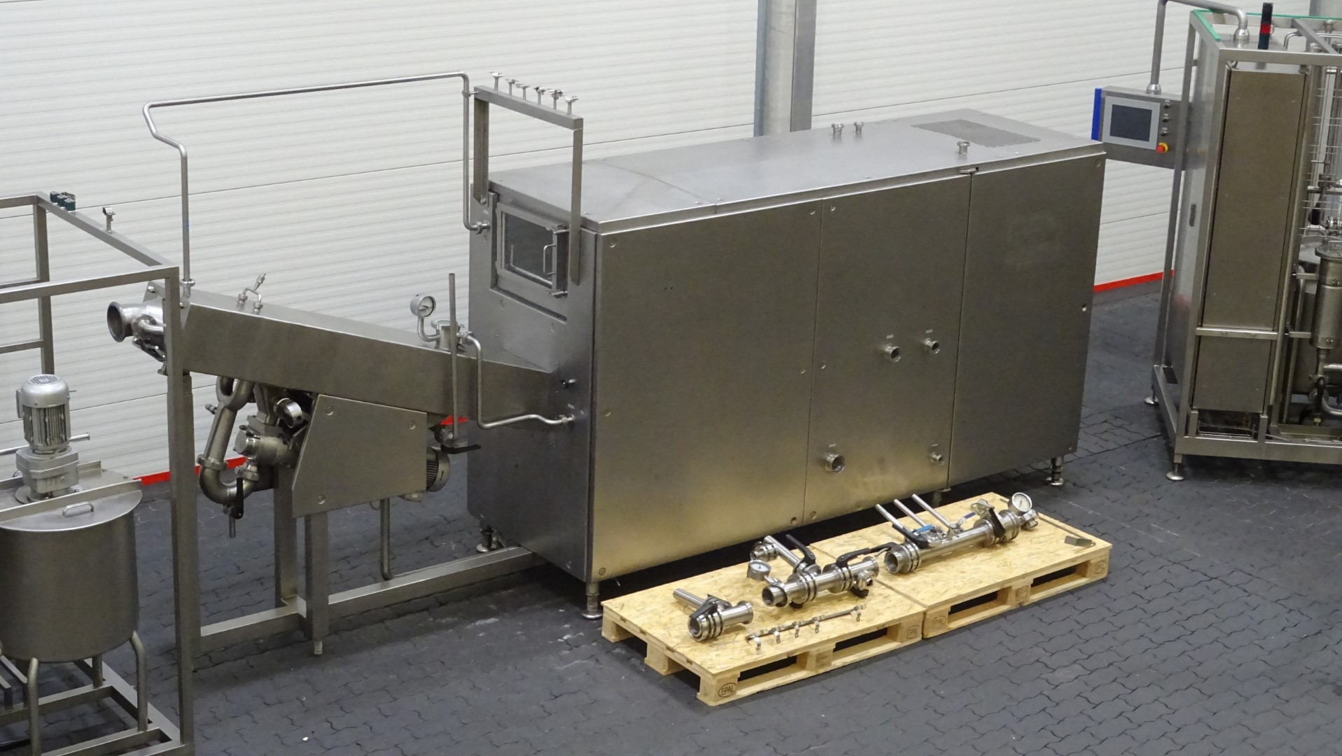 Used Continuous Butter Making Machine (CBM) GEA Ahlborn 312/1000