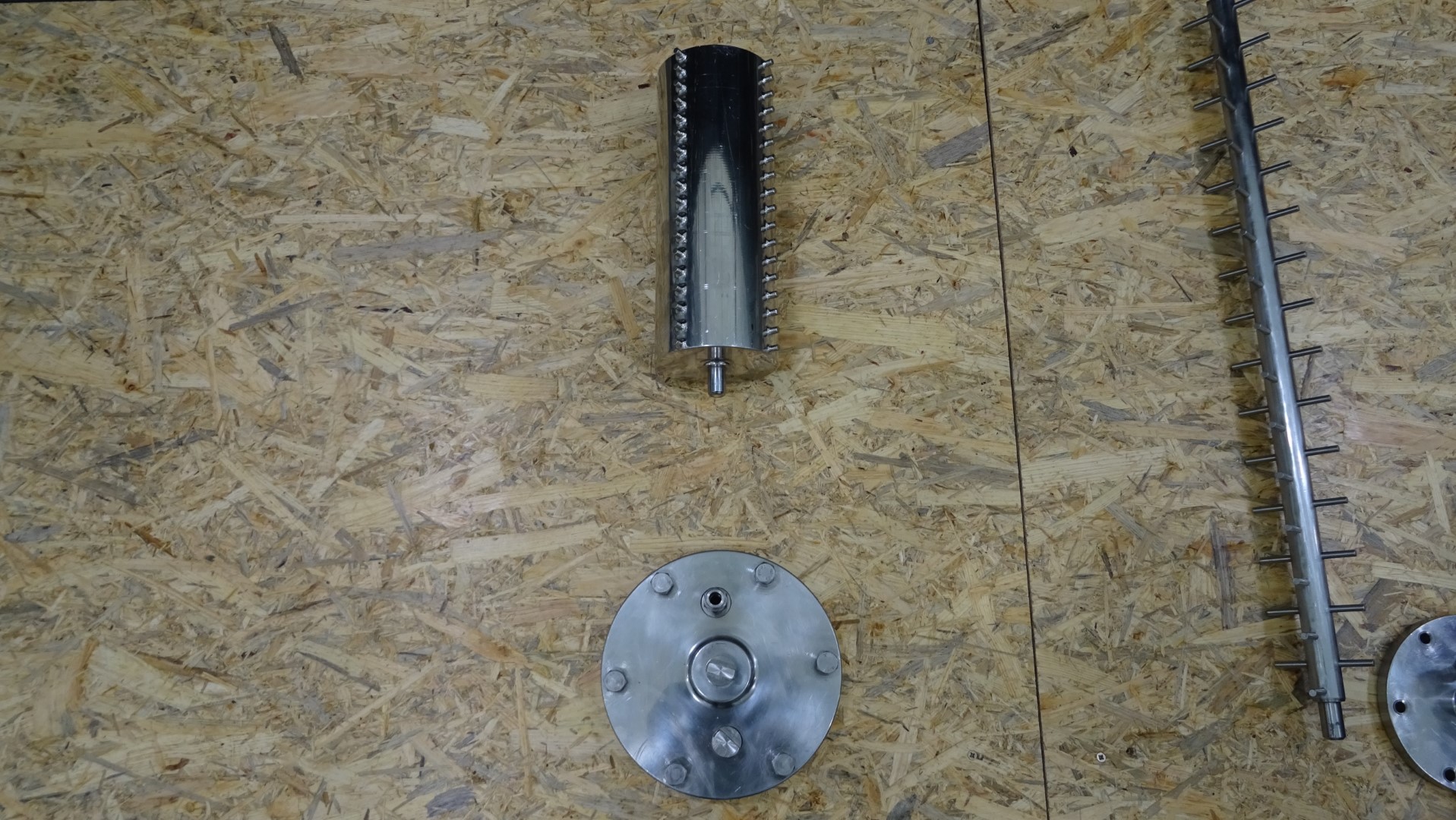 Used Margarine Pilot Plant - Gerstenberg & Agger HP Pump + Perfector 3x57 + Pin rotor + Inverter and Cooling Unit R22