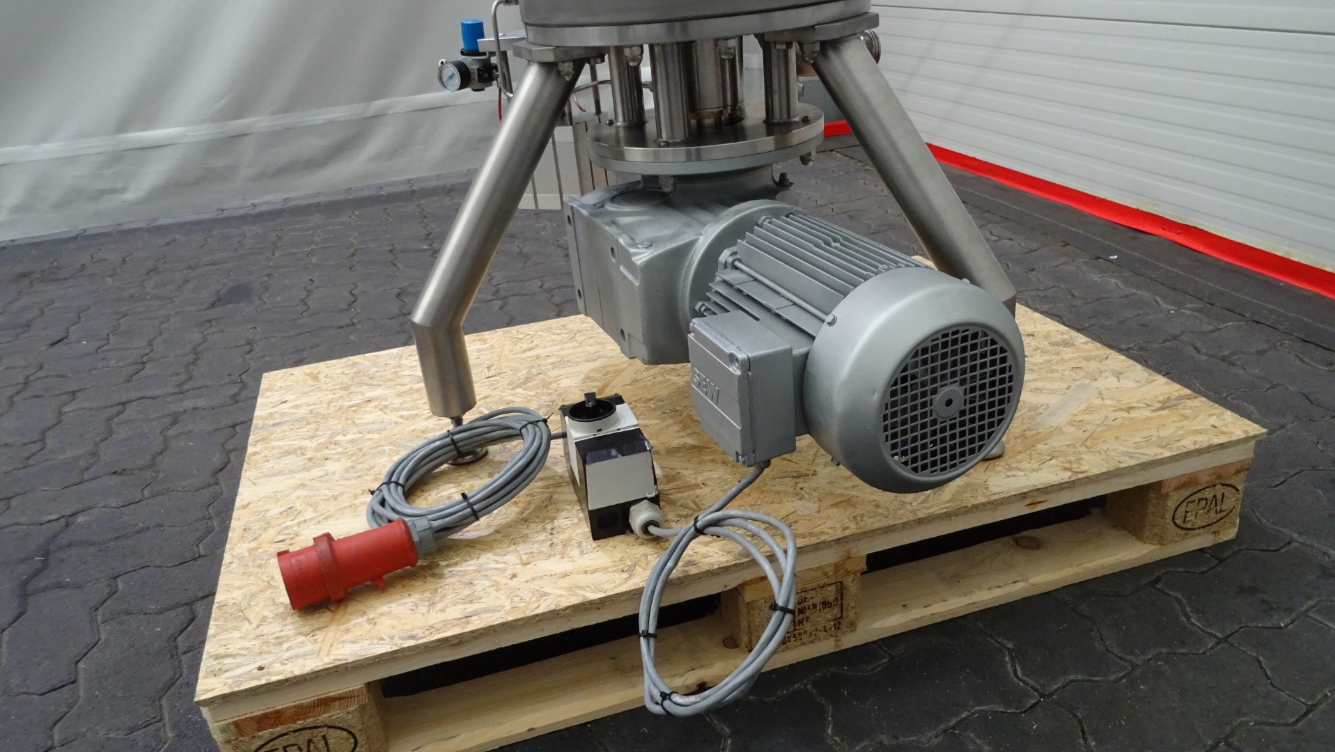 Used Scraped Surface Heat Exchanger (SSHE) - Tanis Food Tec (TFT) RotoTemp 1,5