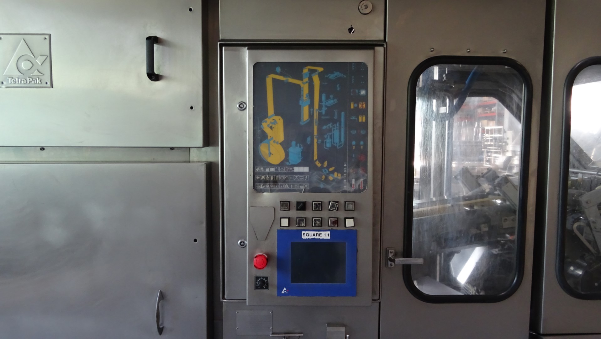 Used Aseptic Carton Filler - Tetra Pak TBA/8 - 110 V - 1.000 ml Sq
