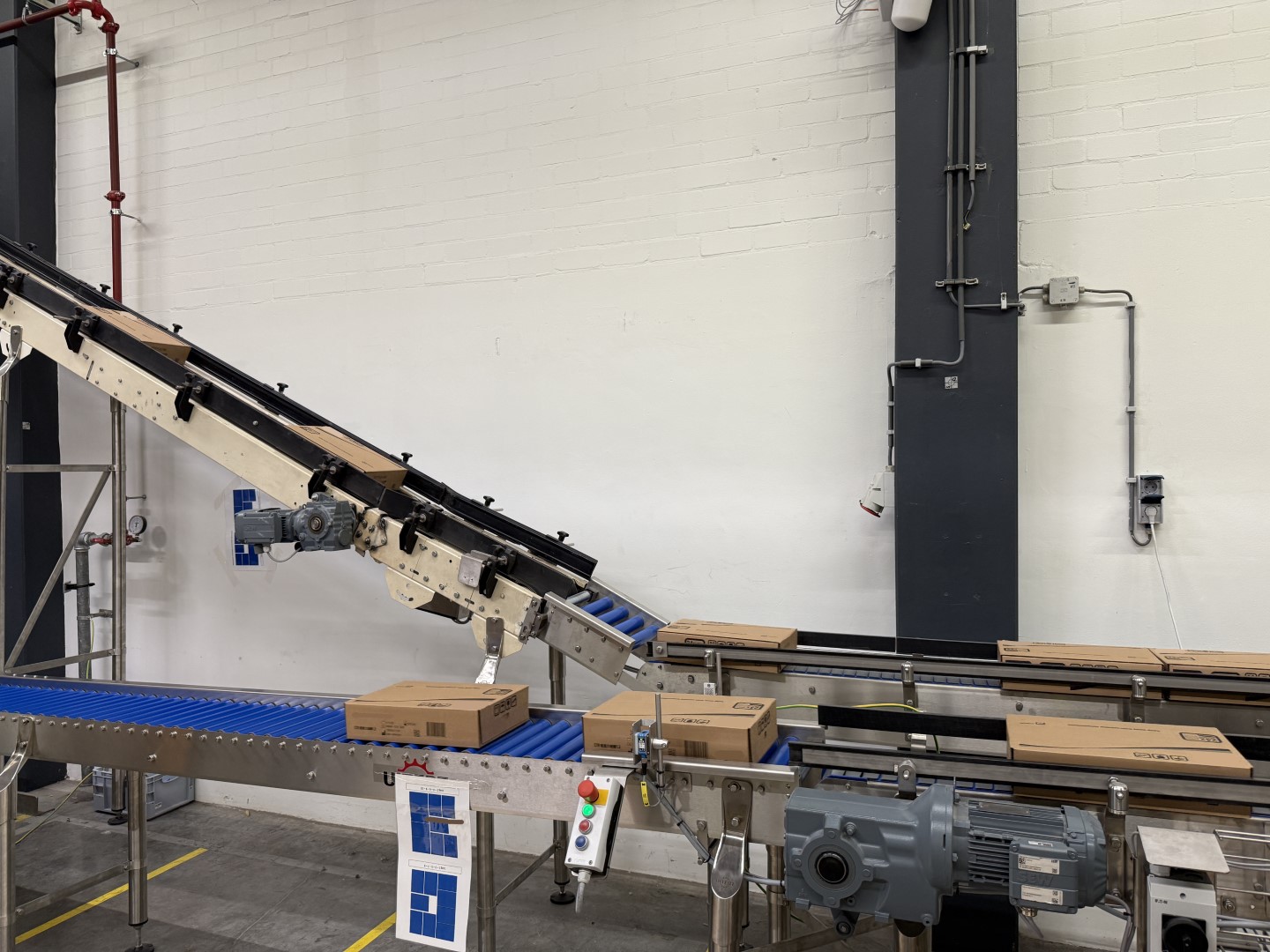 Used Complete can filling and closing line for liquids (nutrition) in 250 gram aluminium cans