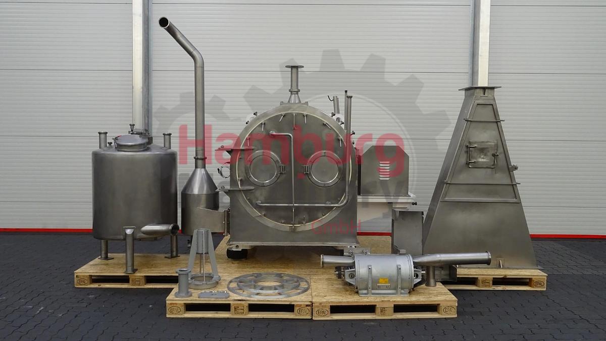 Used Worm Screen Centrifuge - Siebtechnik / Tema Conturbex H-700