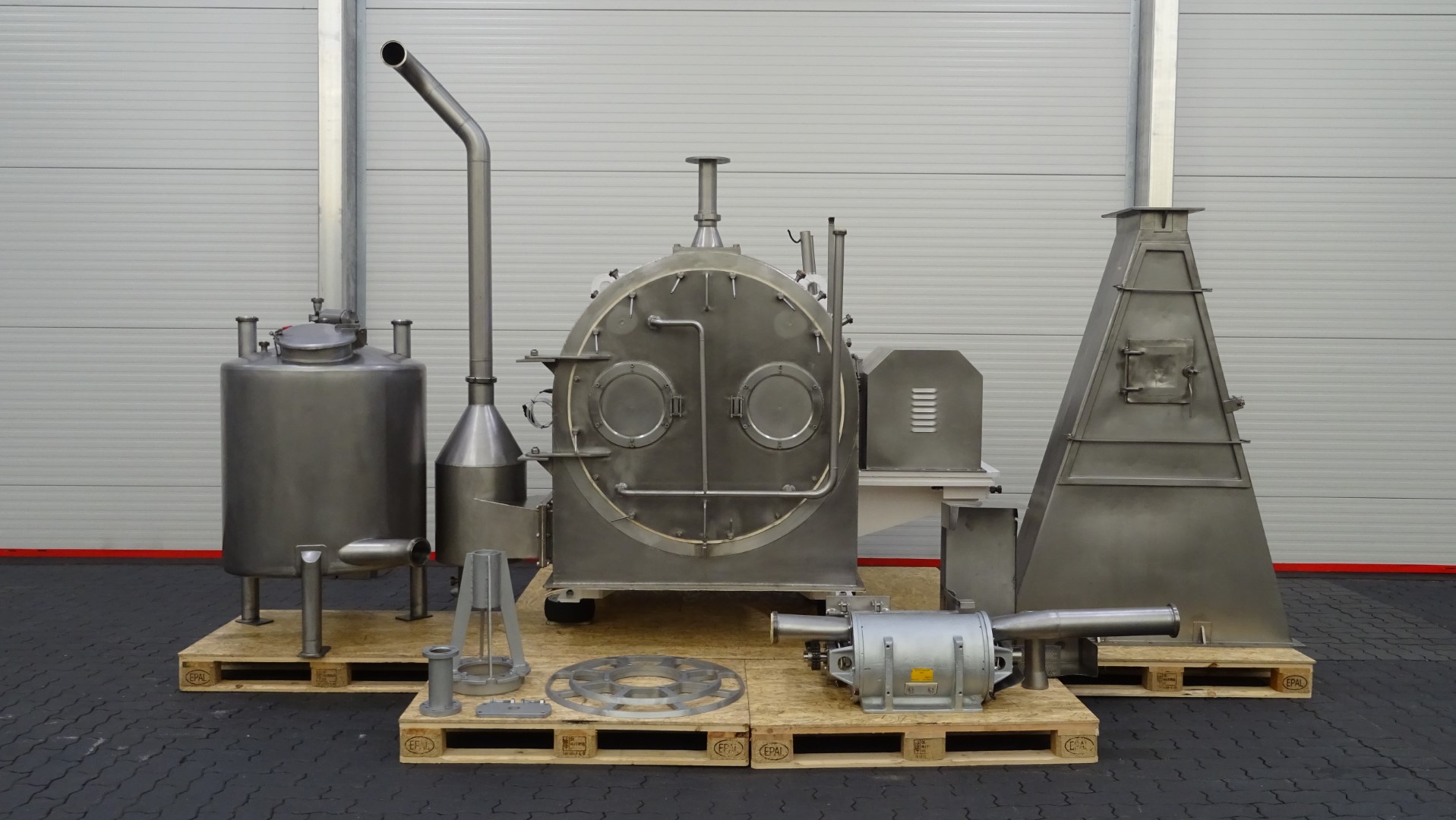 Used Worm Screen Centrifuge - Siebtechnik / Tema Conturbex H-700