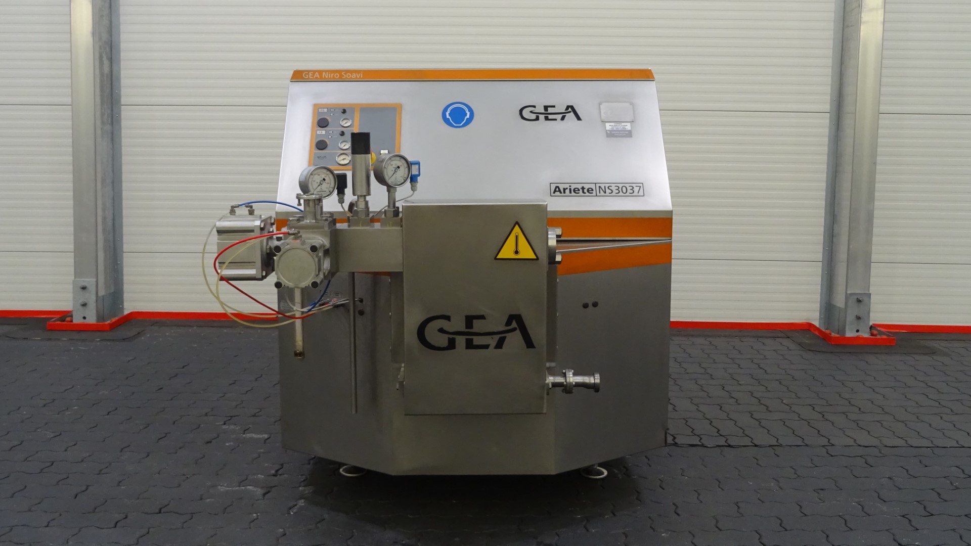 Used High Pressure Homogeniser GEA Niro Soavi NS3037H