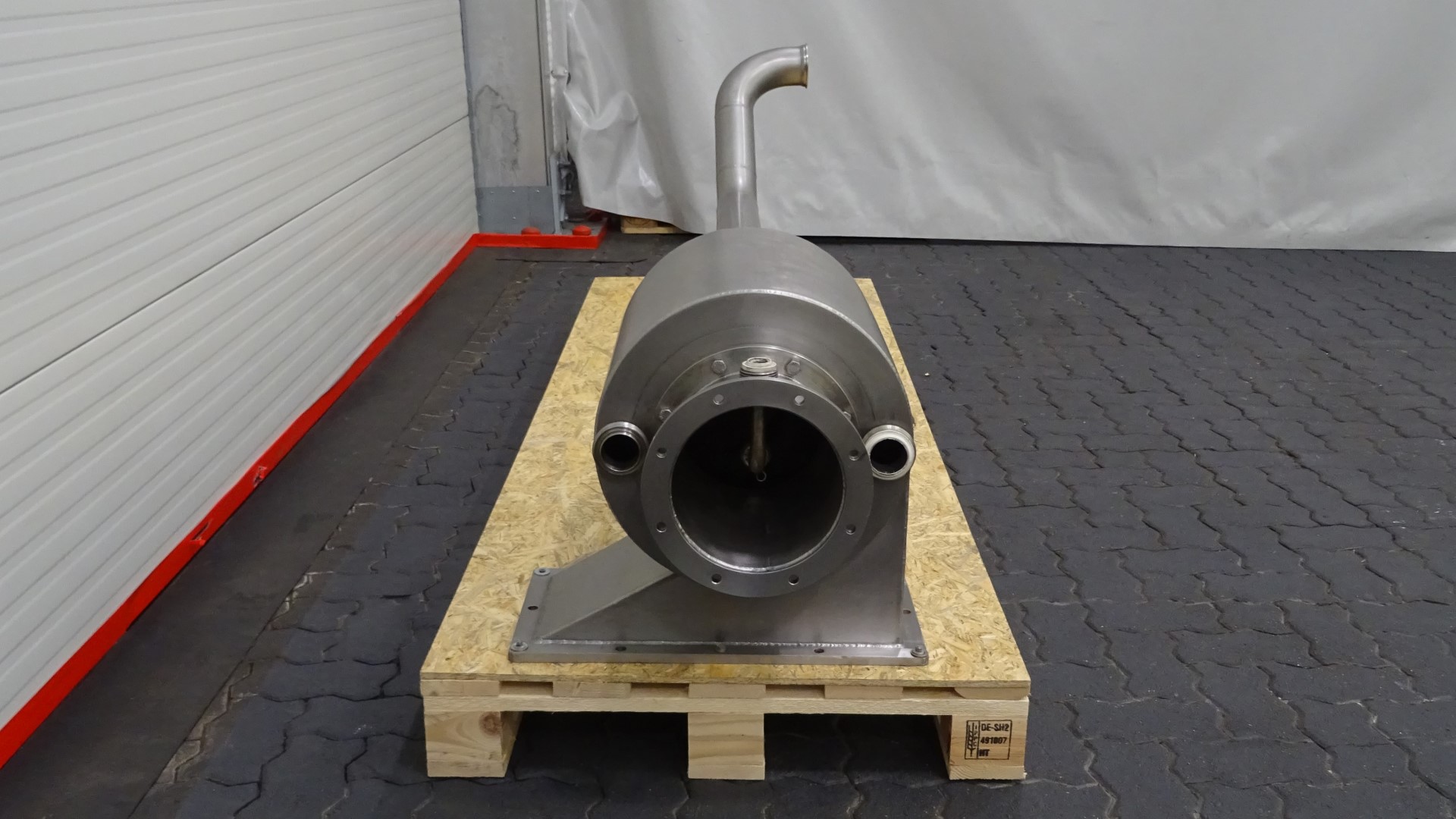 Used Worm Screen Centrifuge - Siebtechnik / Tema Conturbex H-700