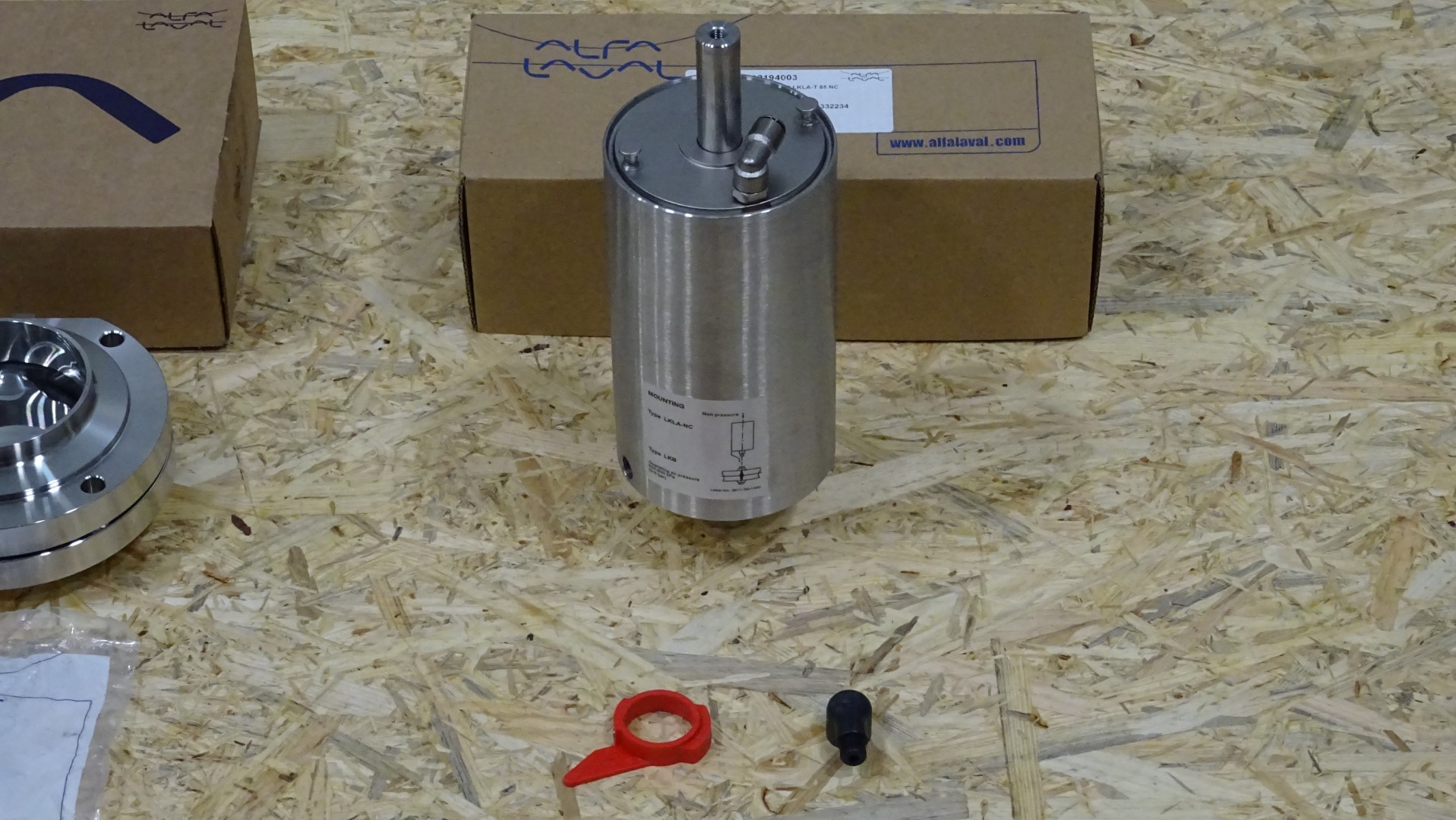 Used Unused Butterfly Valve - Alfa Laval Valve LKB 76/3'' ISO W/W