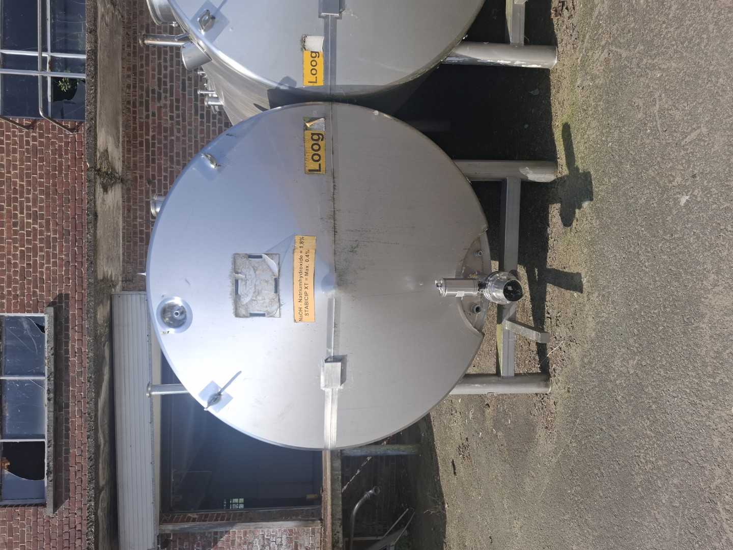 Used 5x CIP Tanks 9.200 ltr each - BMR Engineering