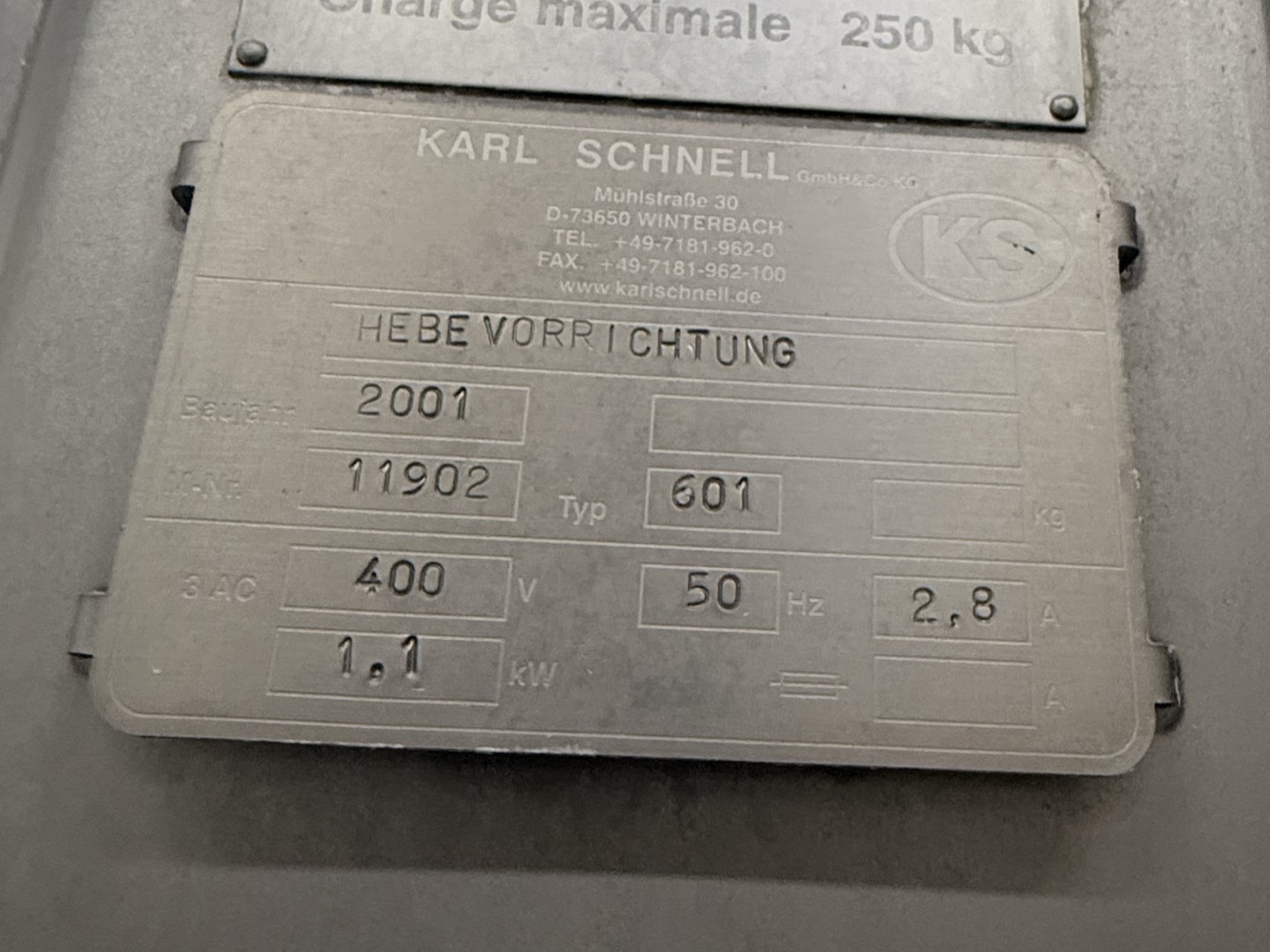 Used Complete processing line for the production of processed UHT cheese - Karl Schnell - 200 up to 750 kg per hour