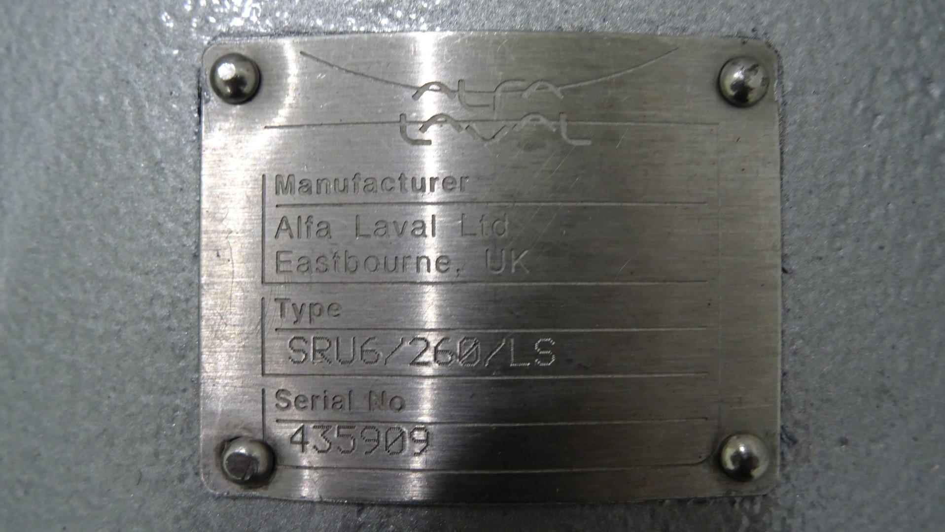 Used Rotary positive displacement pump / Lobe pump - Alfa Laval SRU6/260/LS