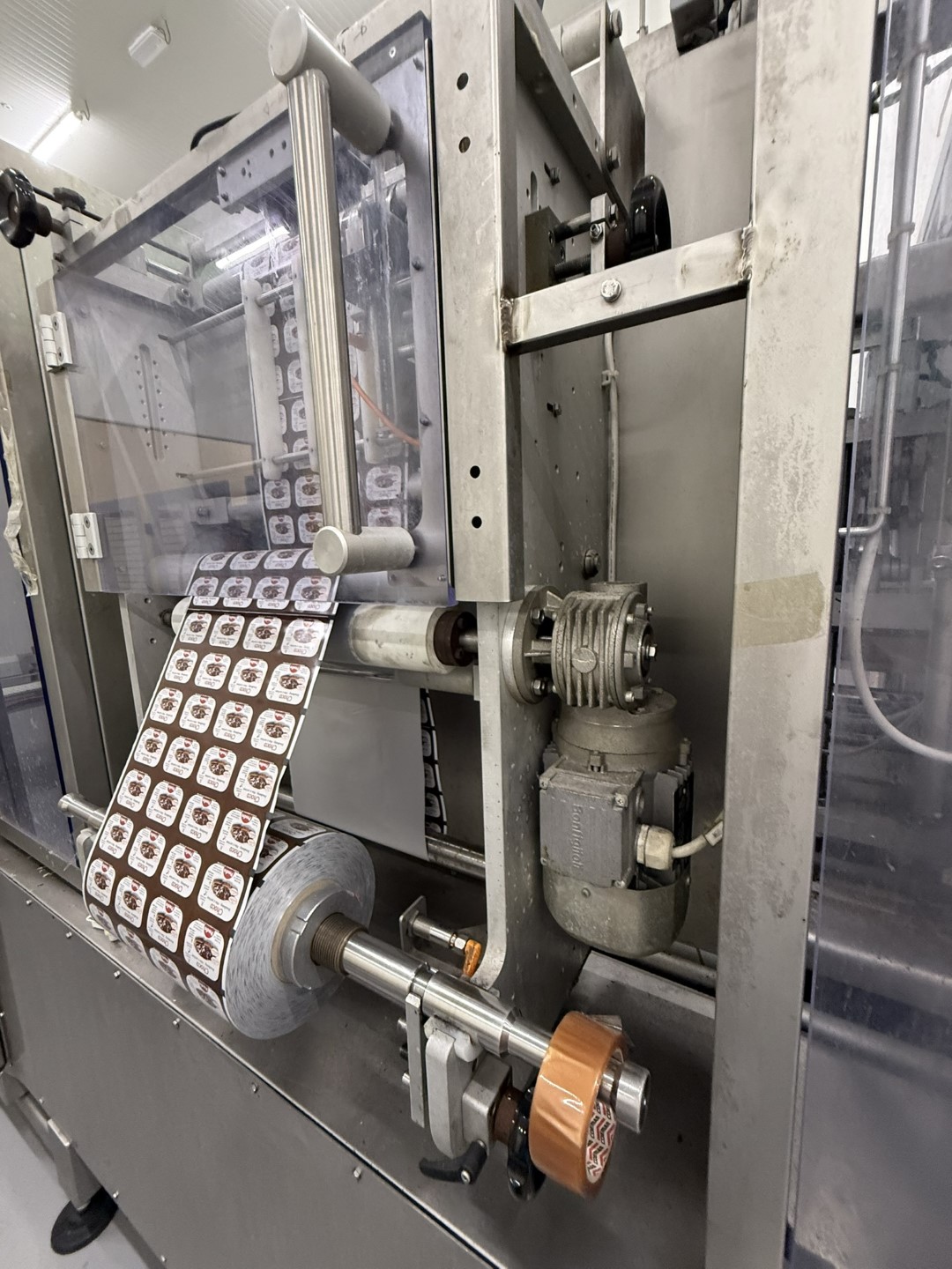 Used Form Fill Seal Machine (FFS) for mini-portions - Alimenta Newpack Division Thermoform FM100/E-20 HC