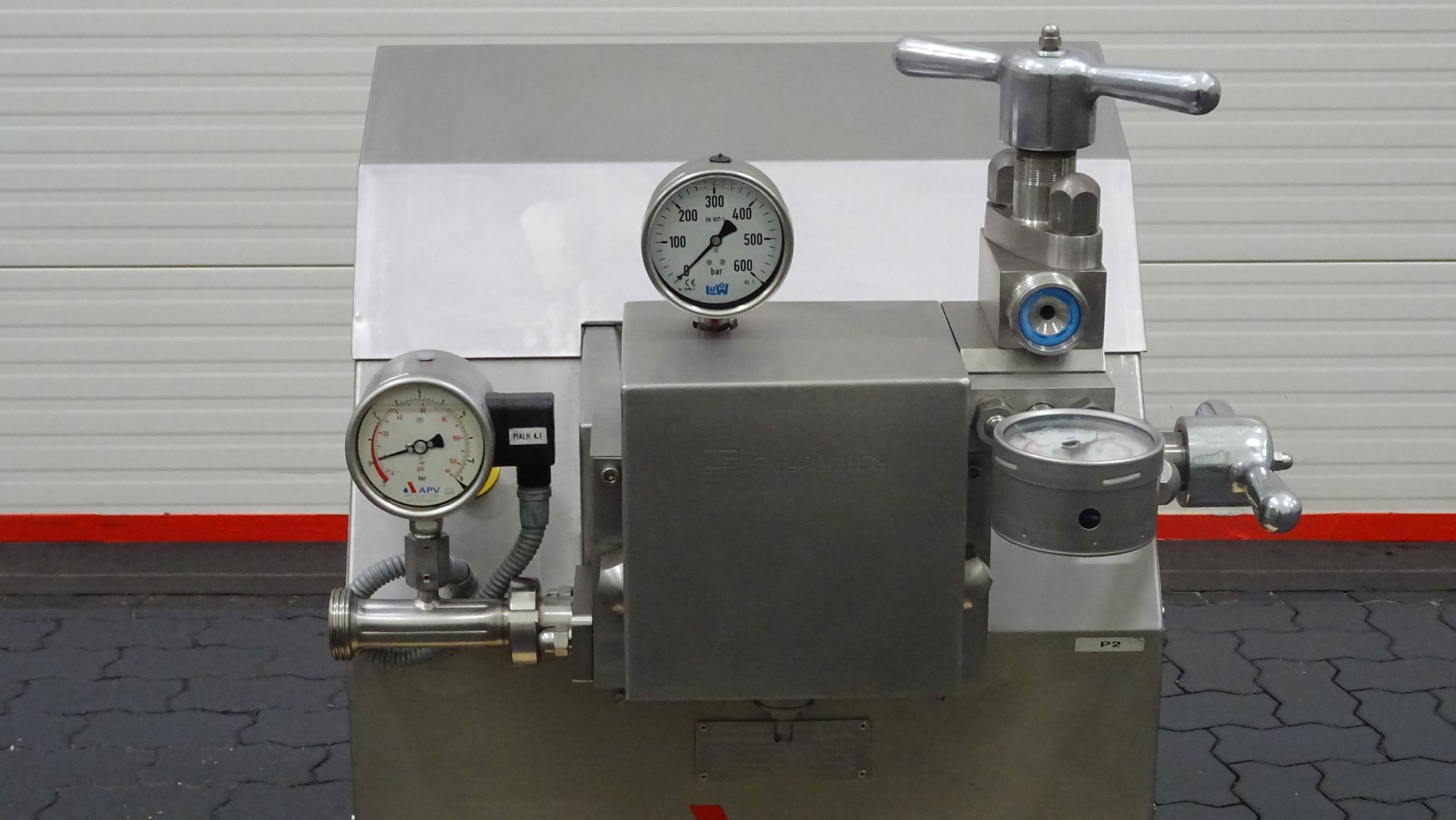 Used High Pressure Aseptic Homogeniser APV Gaulin 79 MC 2-5TBSX