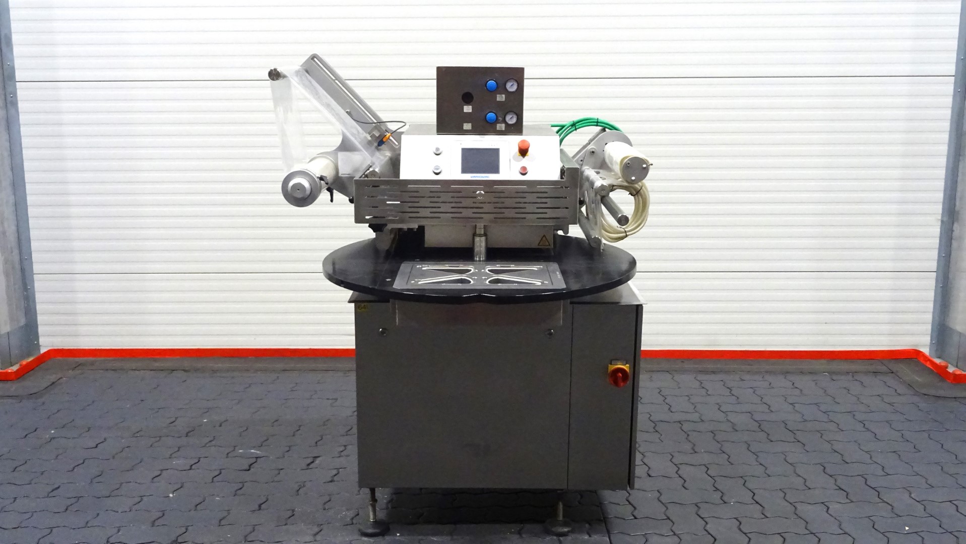 Used Semi-automatic Tray Sealer - Variovac Rotarius VG