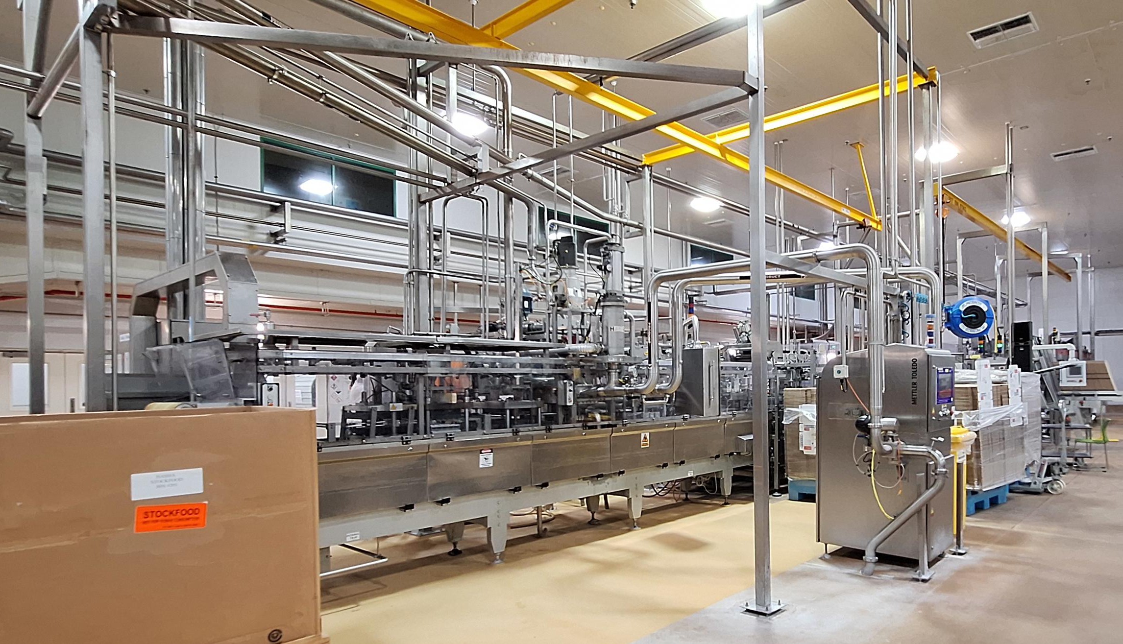 Used Form Fill Seal Machine (FFS) for mini-portions of butter Hassia THL 30/37