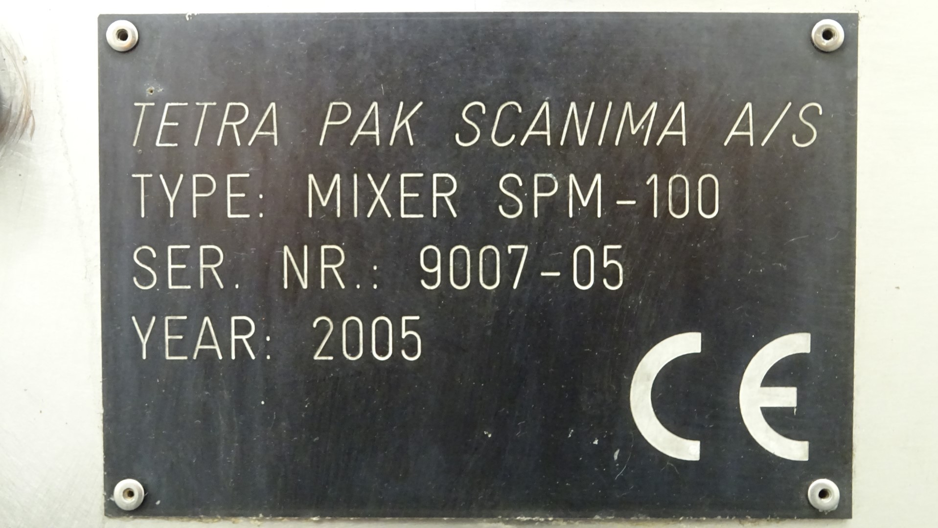 Used High Shear Mixer - Tetra Pak Scanima Pilot Plant Mixer SPM-100 (Almix B200-100V)