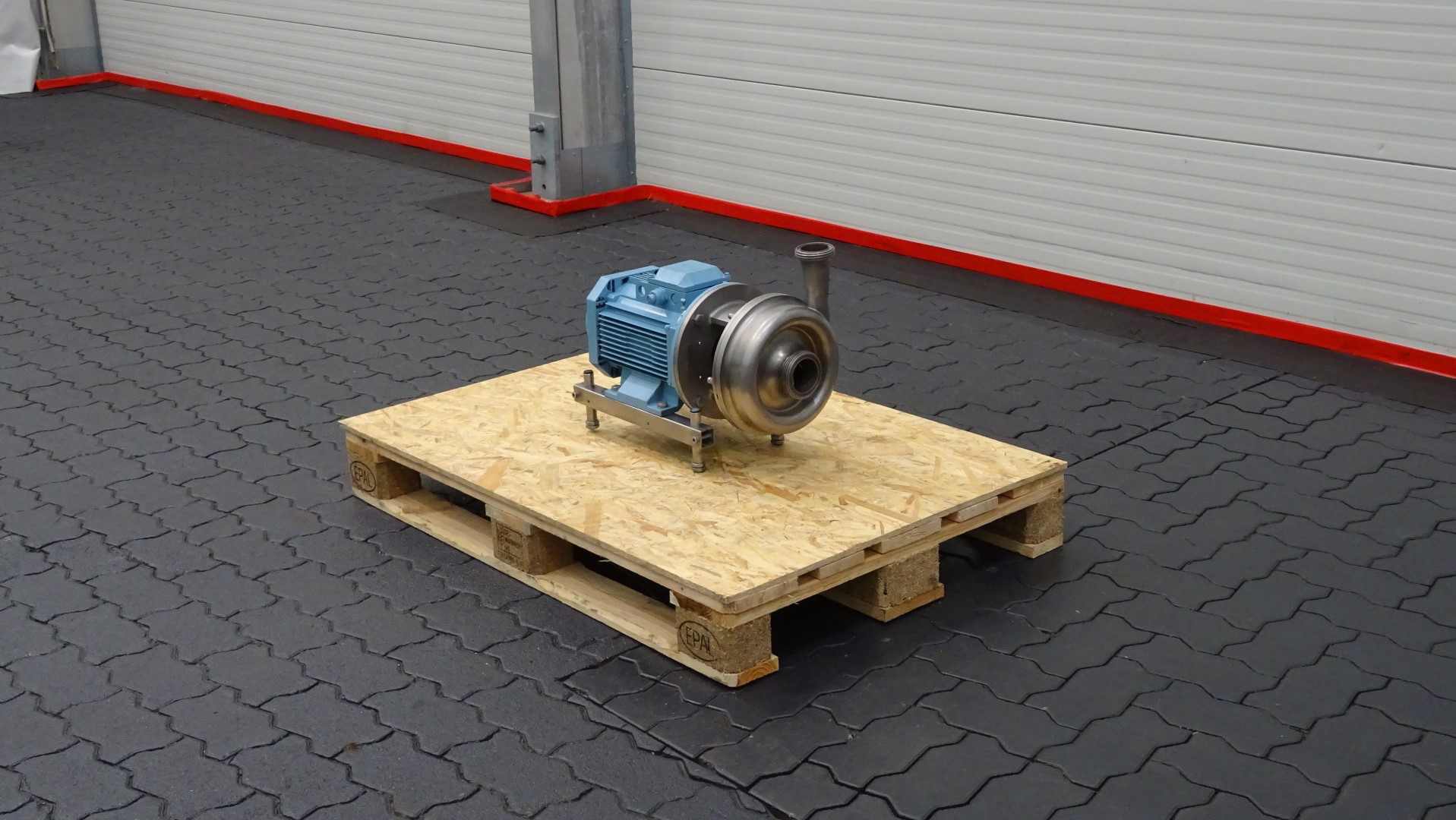 Used Sanitary Centrifugal Pump Alfa Laval LKH-20 165 SSS