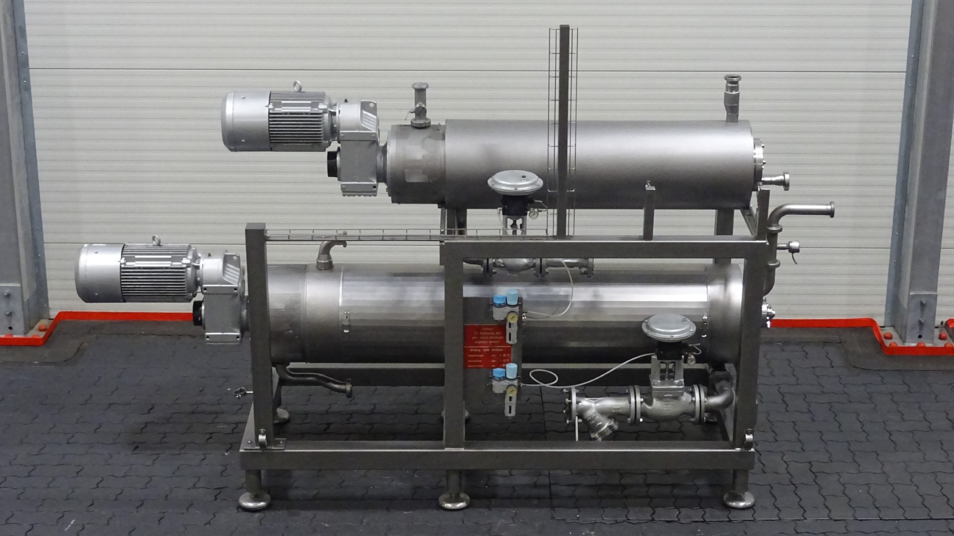 Used Scraped Surface Heat Exchanger (SSHE) - Schröder Kombinator KL180-250/1400-2000-WE