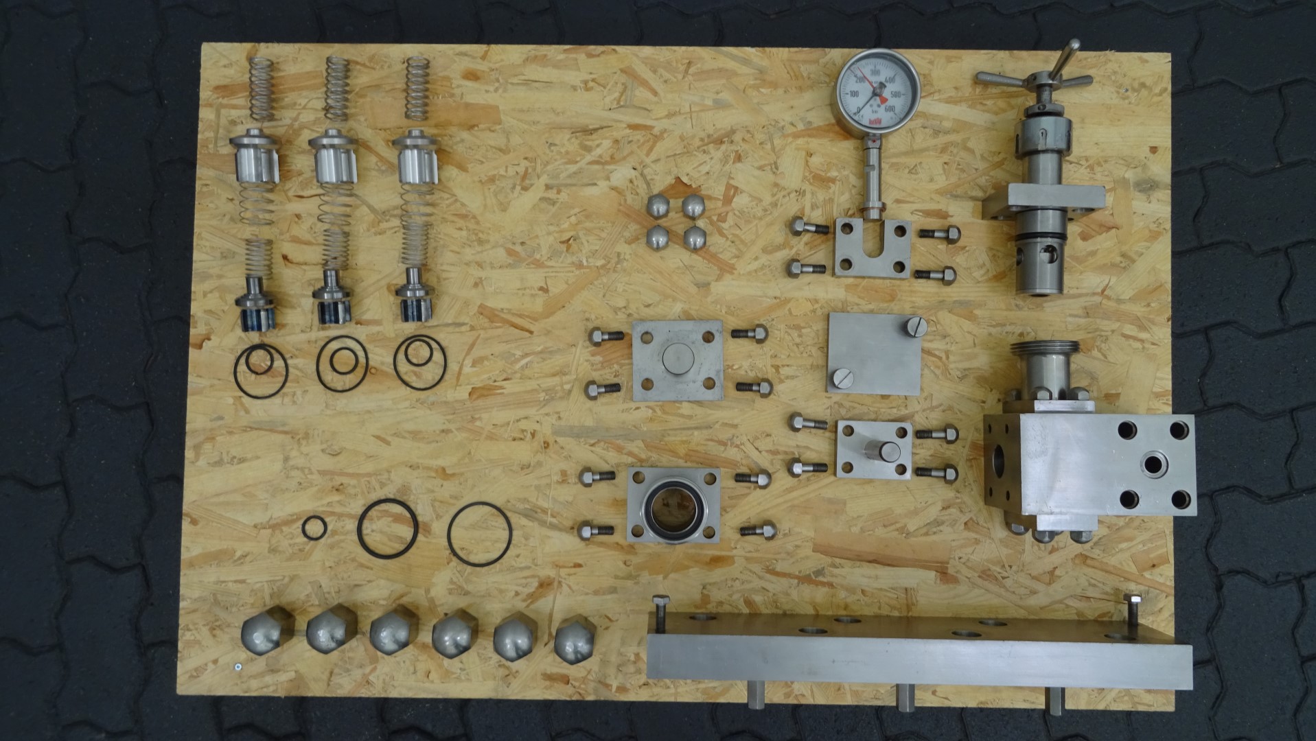 Used High Pressure Homogeniser Rannie Blue Top 50.79