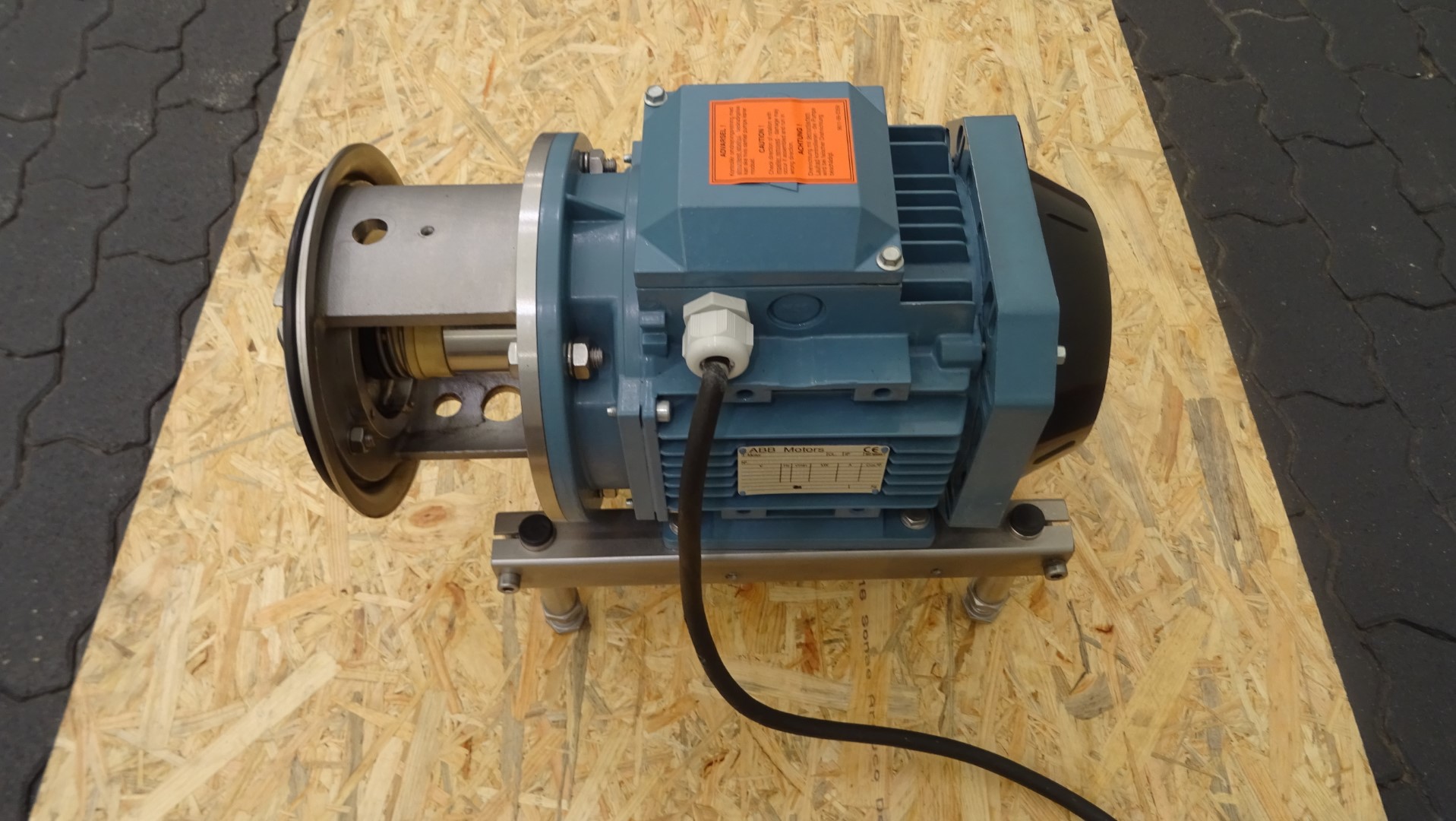 Used Sanitary Centrifugal Pump Alfa Laval LKH-5/132 SSS 1,5 kW