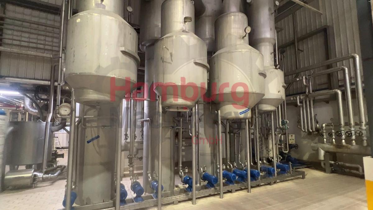 Used GEA Wiegand - 4-Effect TVR Evaporator
