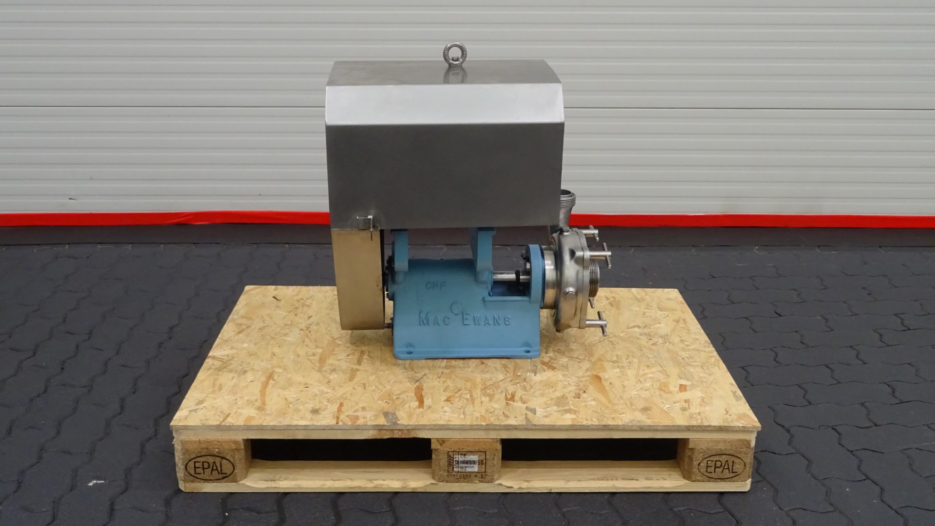Used Sanitary Centrifugal pump - Mac Ewans CHP