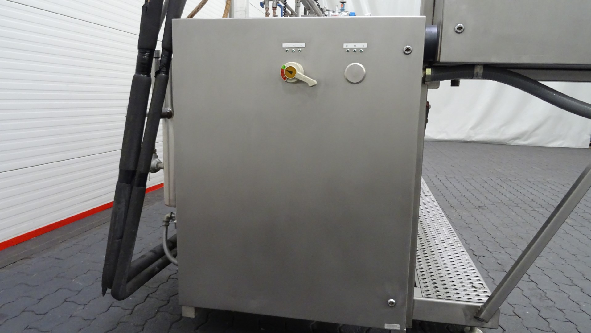 Used Margarine Pilot Plant - Gerstenberg & Agger HP Pump + Perfector 3x57 + Pin rotor + Inverter and Cooling Unit R22