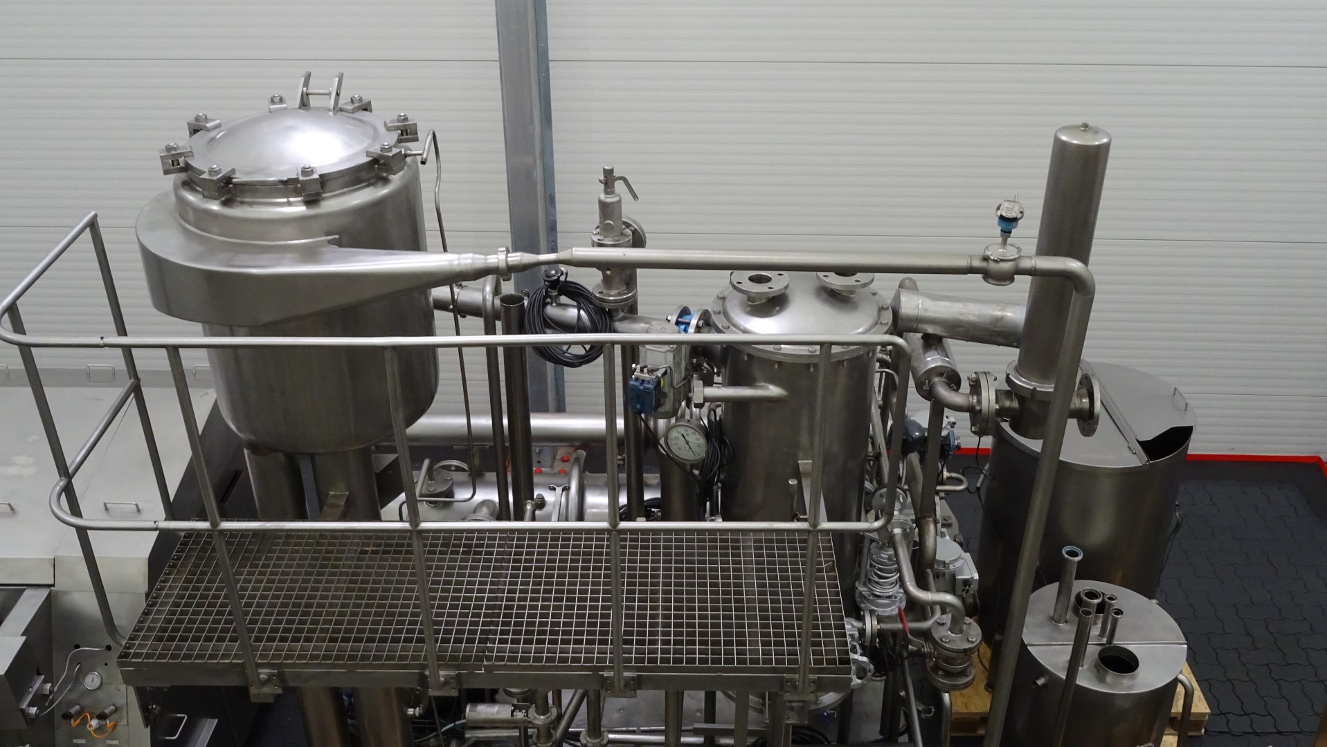 Used Direct steam injection (DSI) UHT with aseptic homogeniser - APV DSI + APV Gaulin MC 45-5TPSX