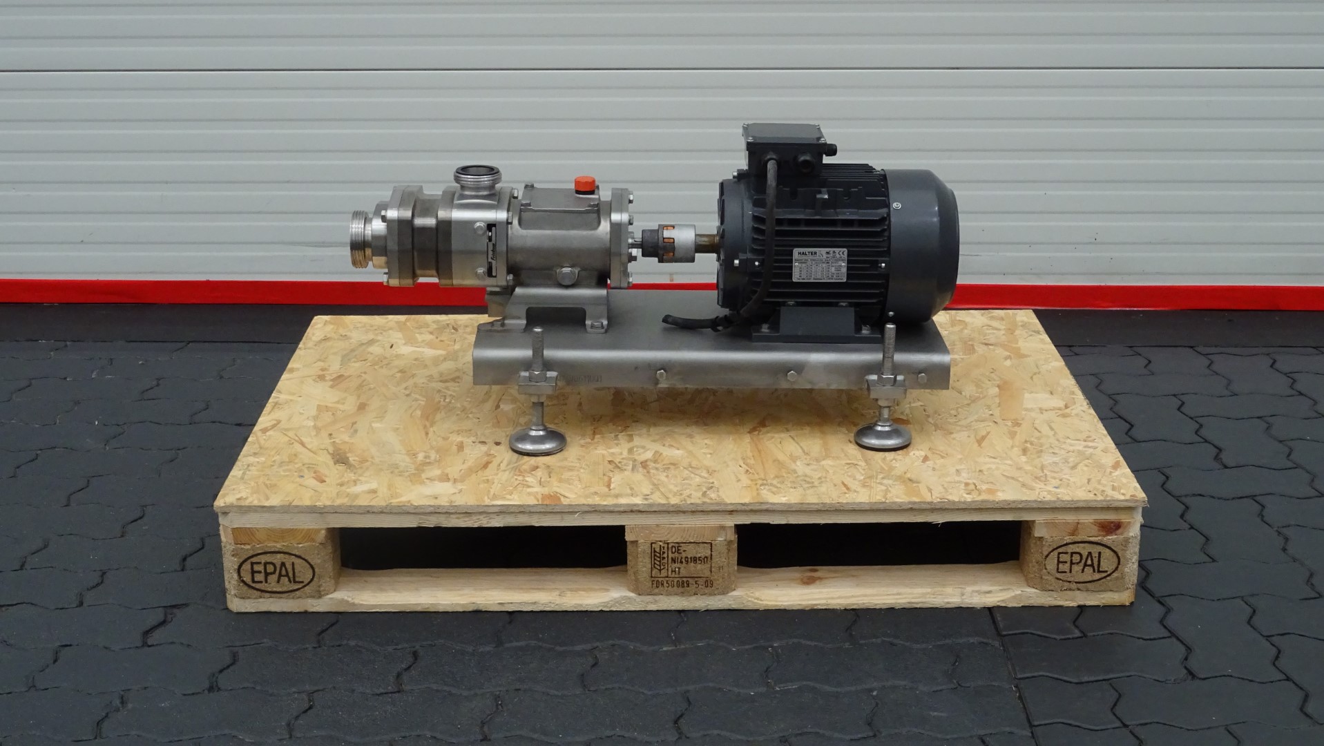 Used Twin / Double screw pump - Fristam FDS 1-4