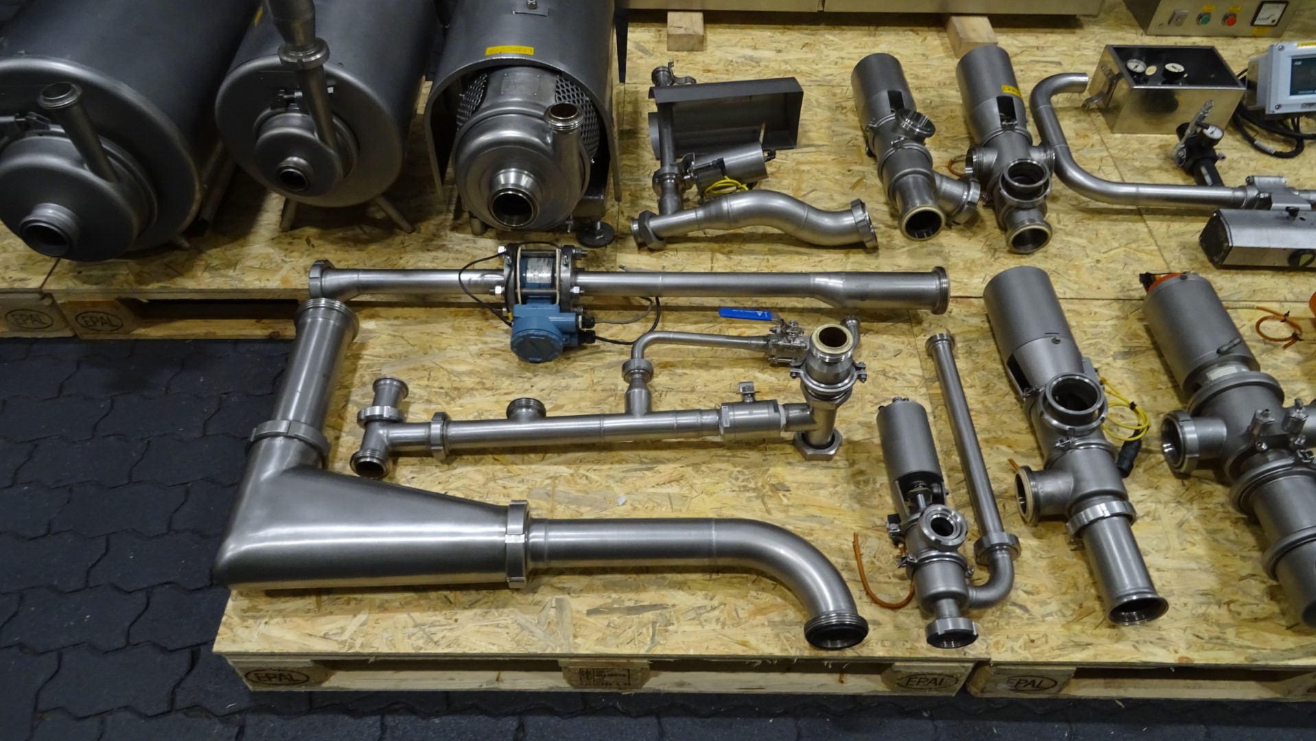 Used Pasteurization line 02 - 25.000 ltr/h - GEA Westfalia and APV