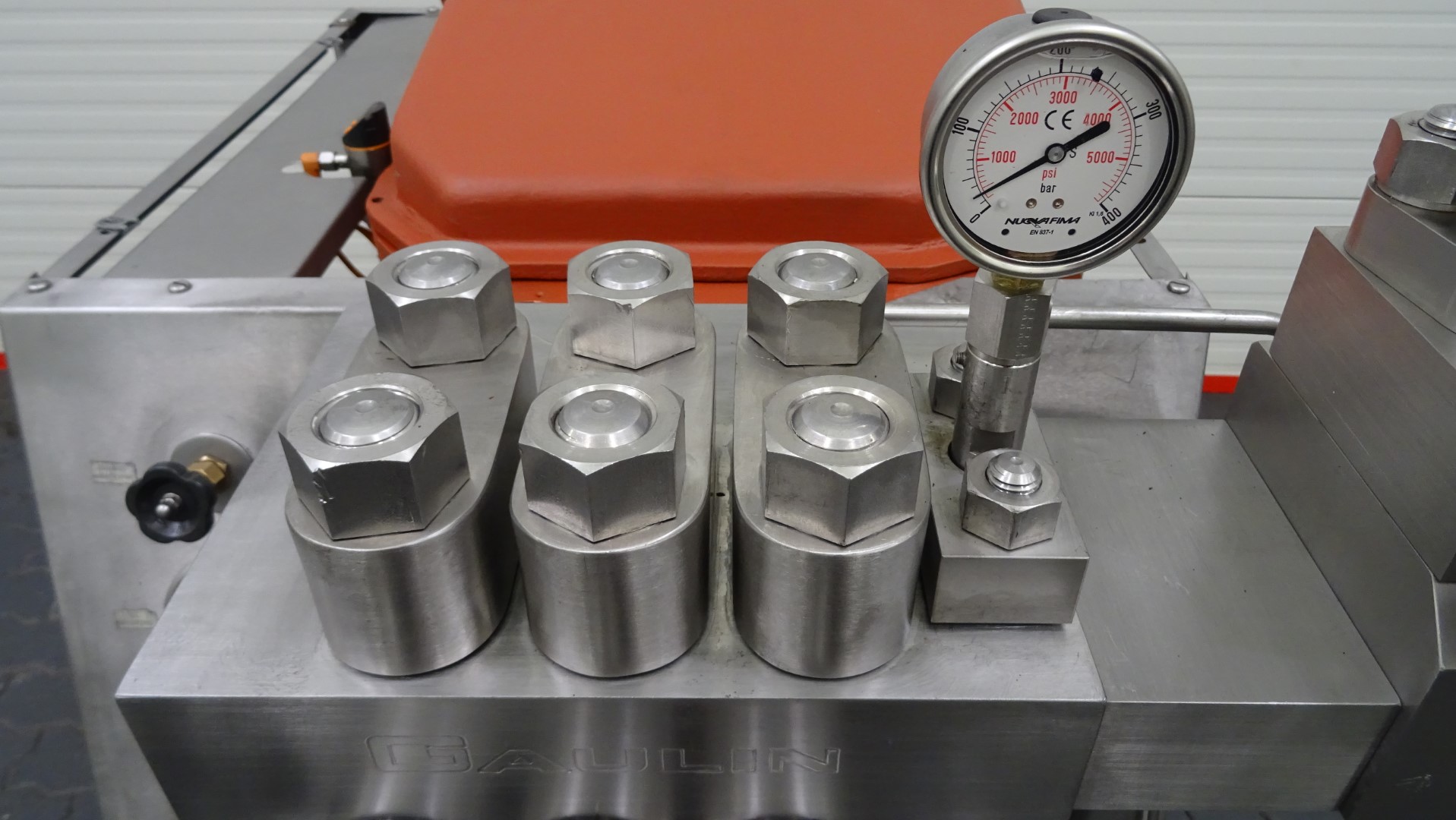 Used UHT Pilot plant with aseptic homogeniser and filling chamber - APV UHT pilot + Gaulin 396 MCP 4-2,5TBS