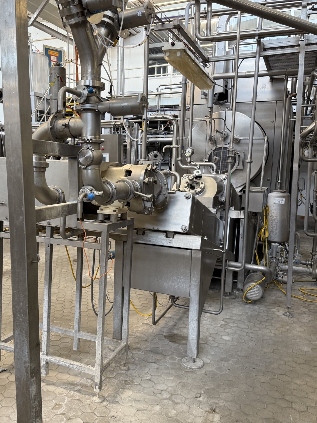 Used Continuous Butter Line with CBM, Silo and Bulk packer - GEA Westfalia BUD 6000 + Rothenburg + APV FMG