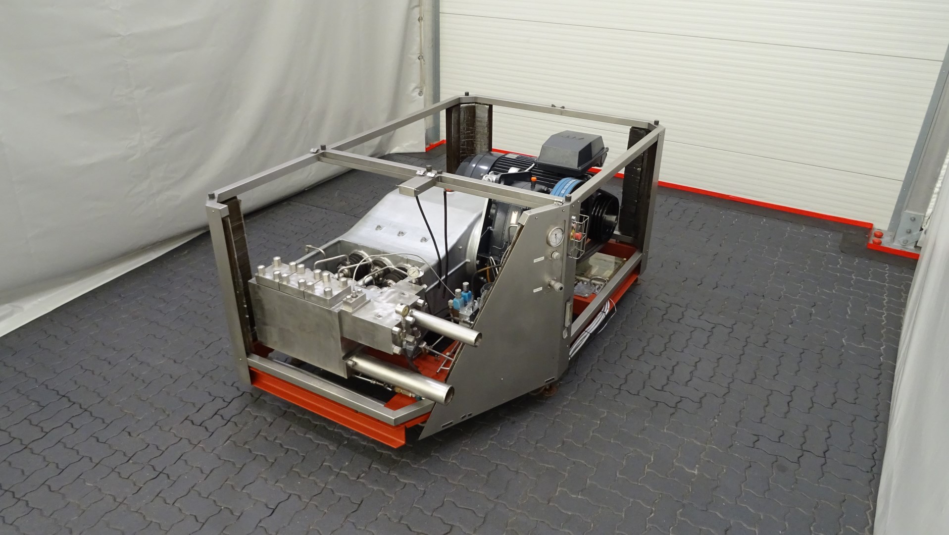 Used High Pressure Homogeniser Tetra Pak TAM30A/200BAR Aseptic