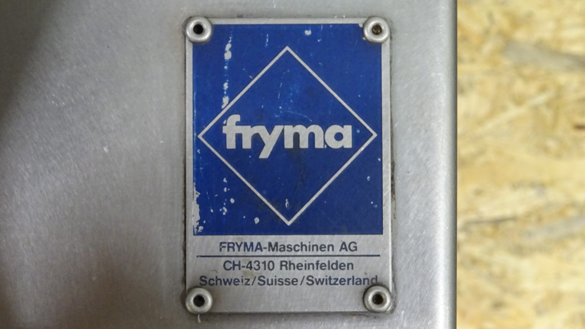 Used Toothed Colloid Mill - Fryma MZM / VK-7