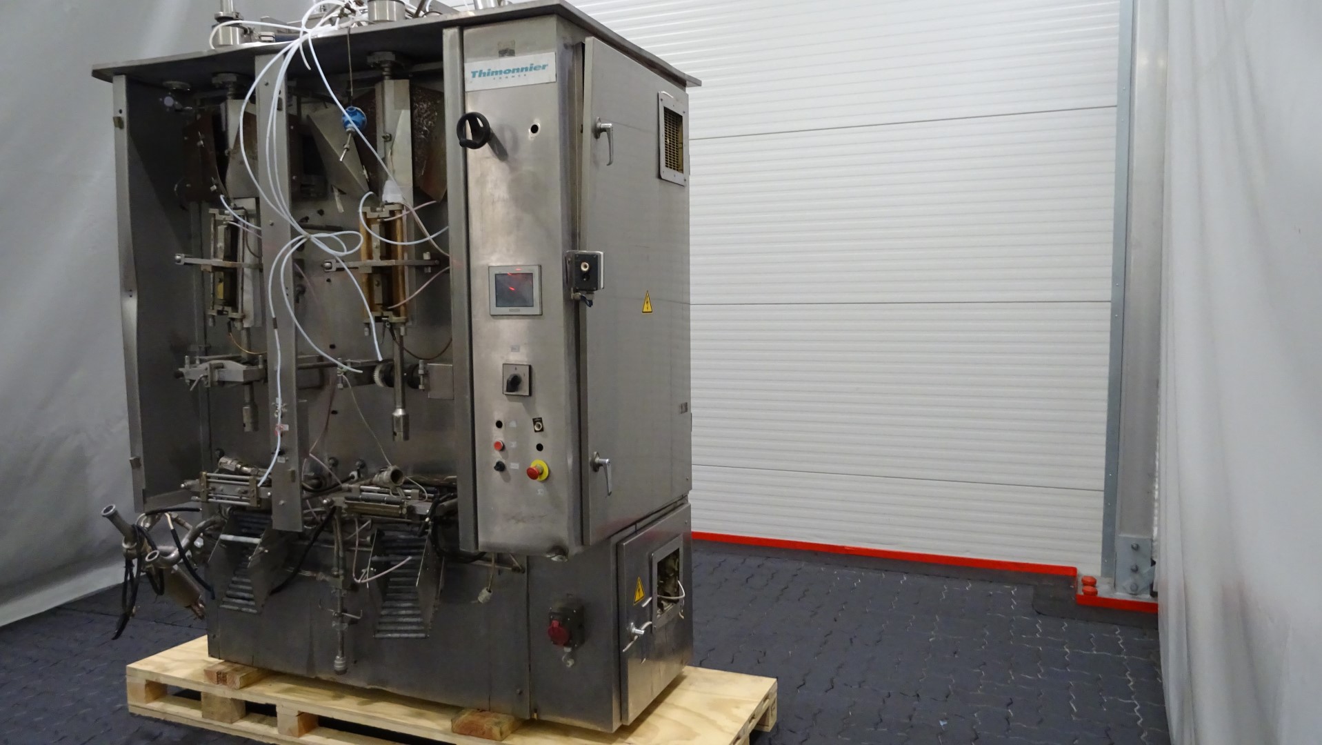 Used Incomplete Automatic Double Head Vertical Form / Fill / Seal Machine (Vertical FFS) - Thimonnier M 3200