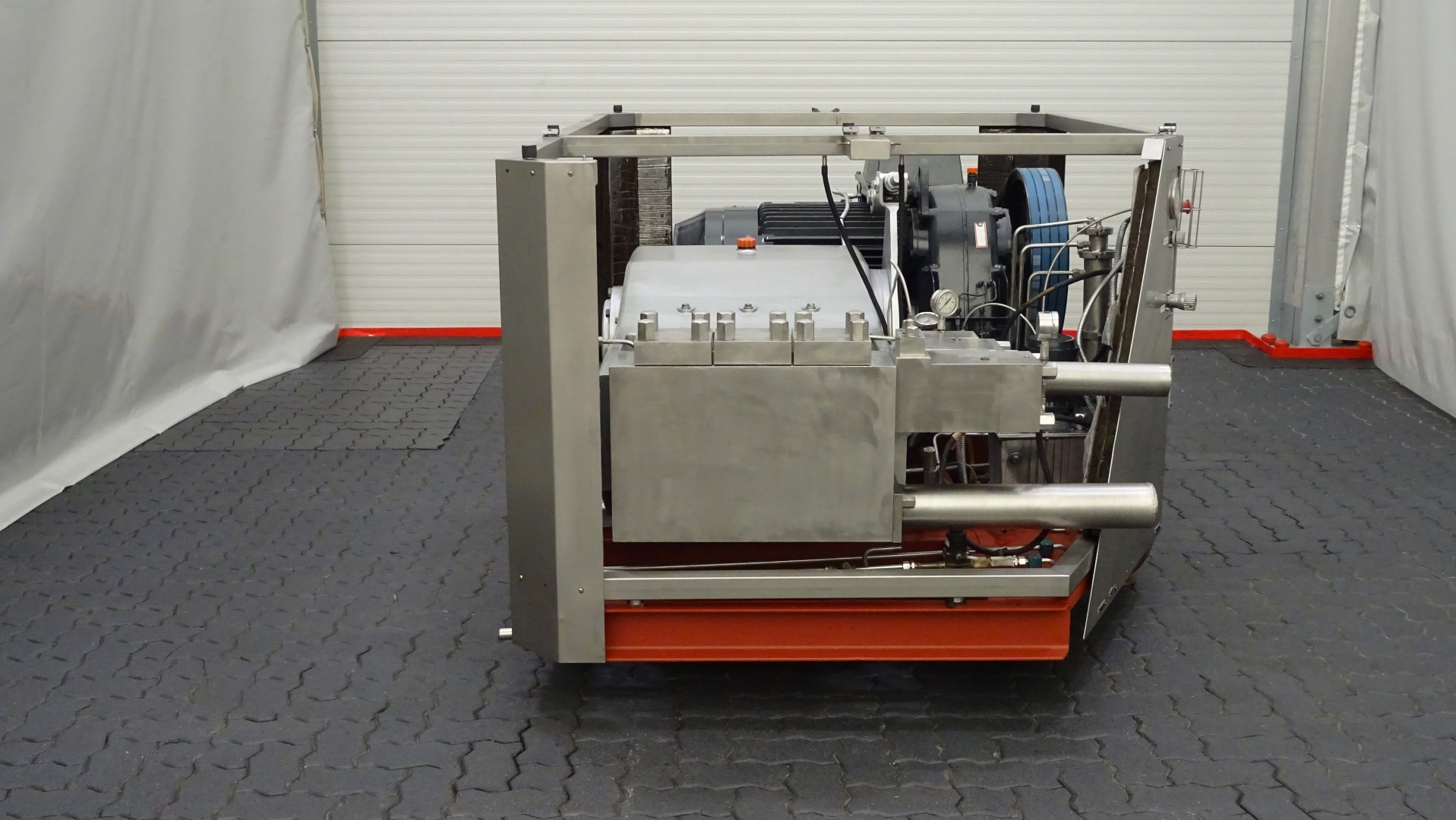 Used High Pressure Homogeniser Tetra Pak TAM30A/200BAR Aseptic