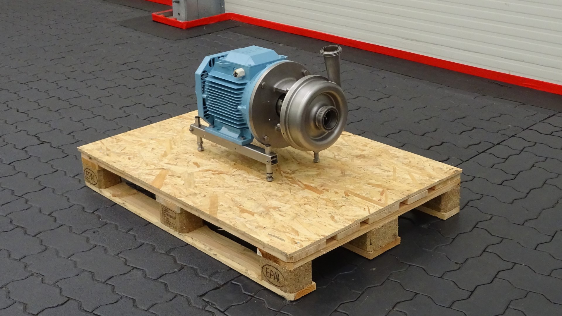 Used Sanitary Centrifugal Pump Alfa Laval LKH-20/165 SSS 5,5 kW