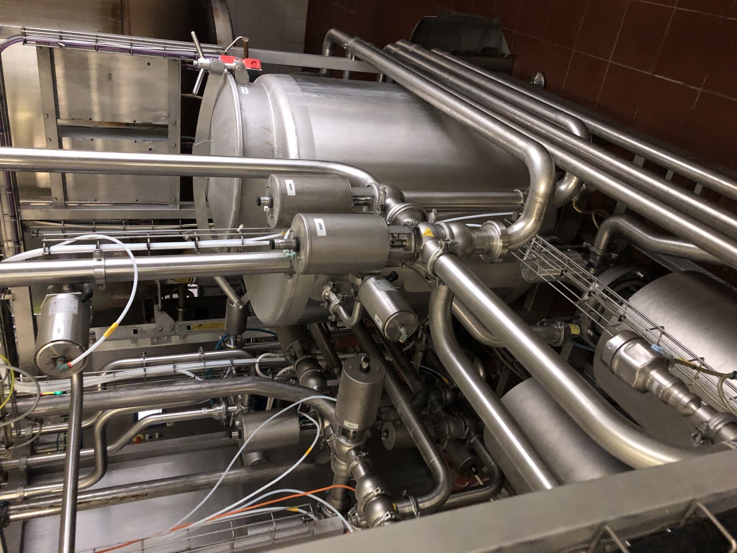 Used Micro Filtration Unit (MF) Tetra Pak Tetra Allcross MB 1x M74 / 1x M19 + Cream Pasteurizer C6-SR