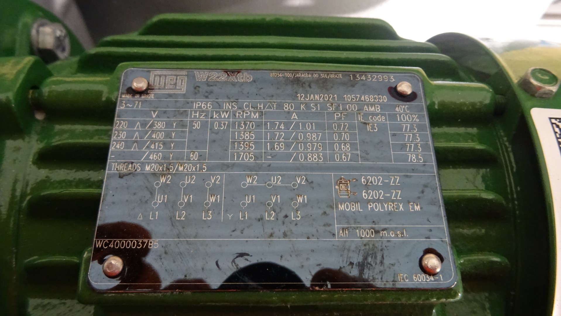 Used Sanitary Rotary Valve - Nu-Con CV